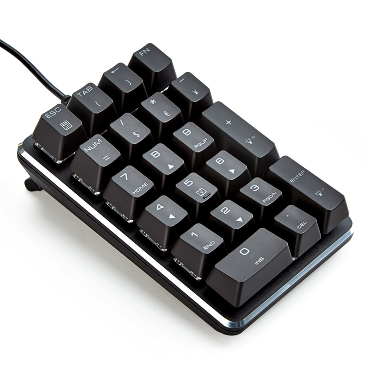 Amazon | Qisan メカニカルテンキーパッド GATERON ブルースイッチ