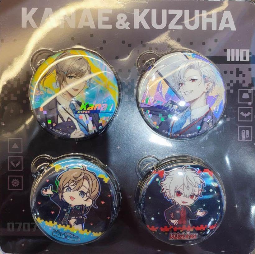 Amazon.co.jp: にじさん ChroNoiR 葛葉 叶 缶バッジセット ZZ : おもちゃ