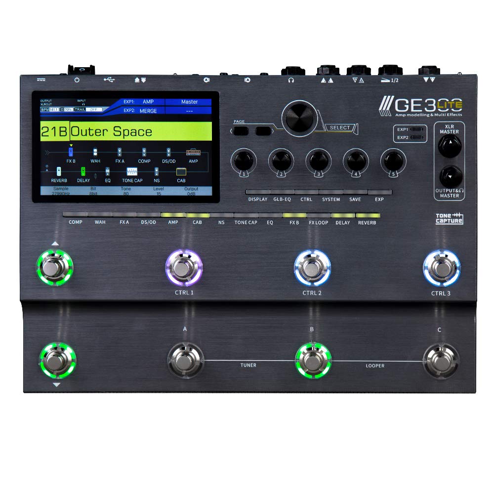 Amazon.com: MOOER GE300 Lite Guitar Amp Modelling Multi Effects