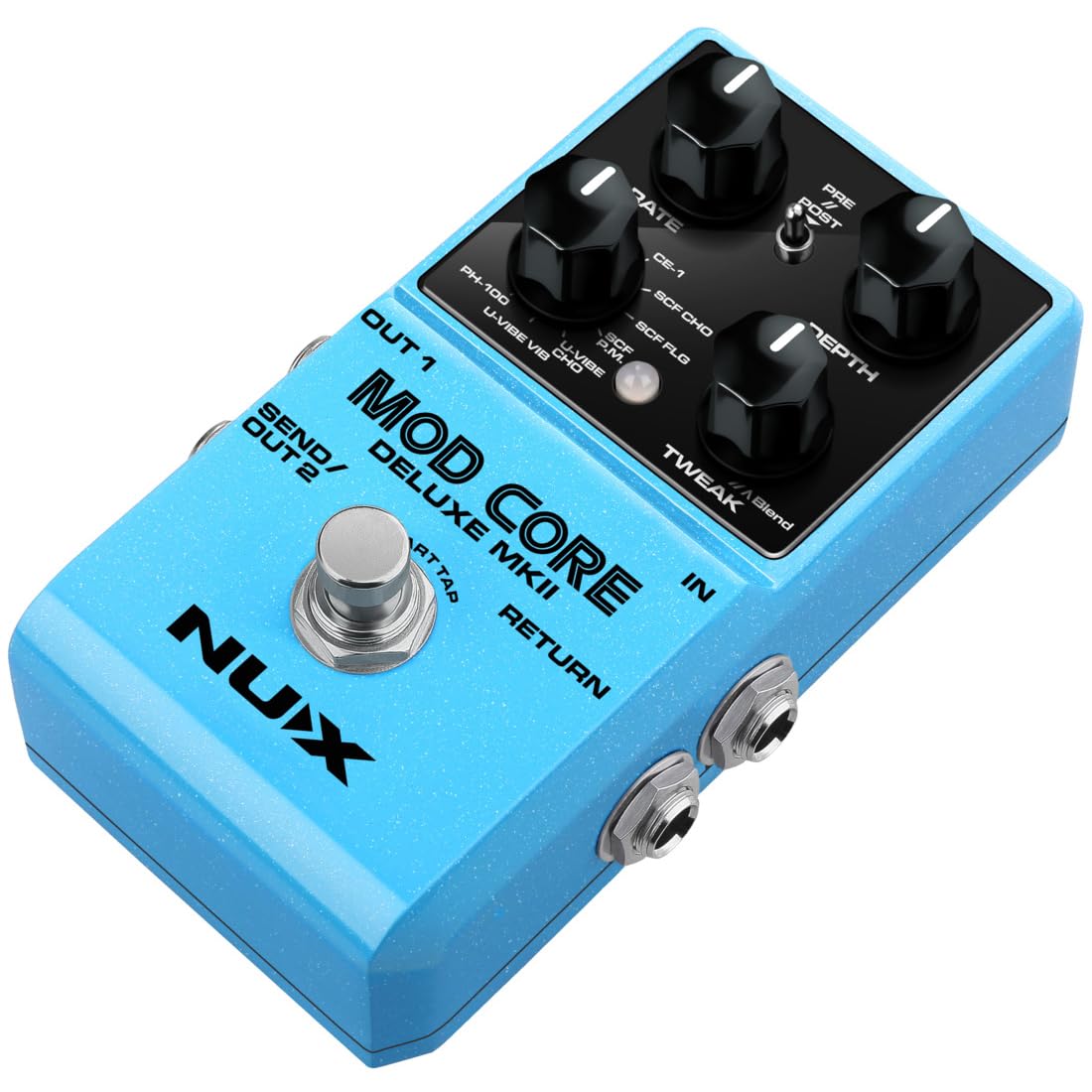 Amazon.com: NUX Mod Core Deluxe MKII 8 Modulation Effect Pedals