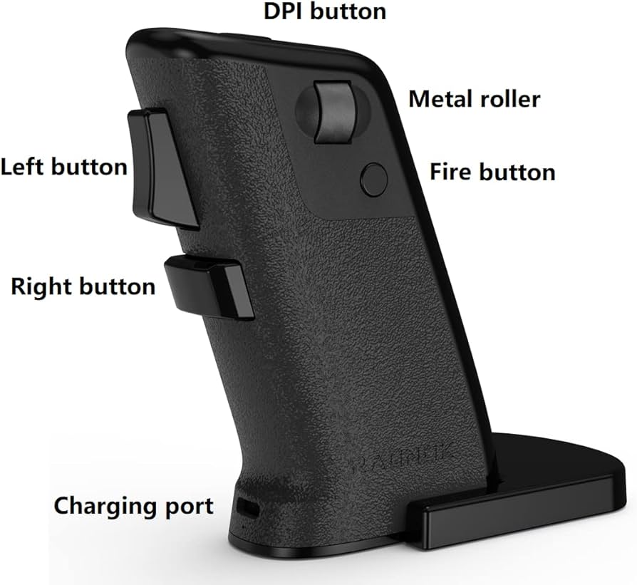 Amazon.co.jp: RAGNOK ガンマウス FPSとTPS 振動付きゲーミングマウス