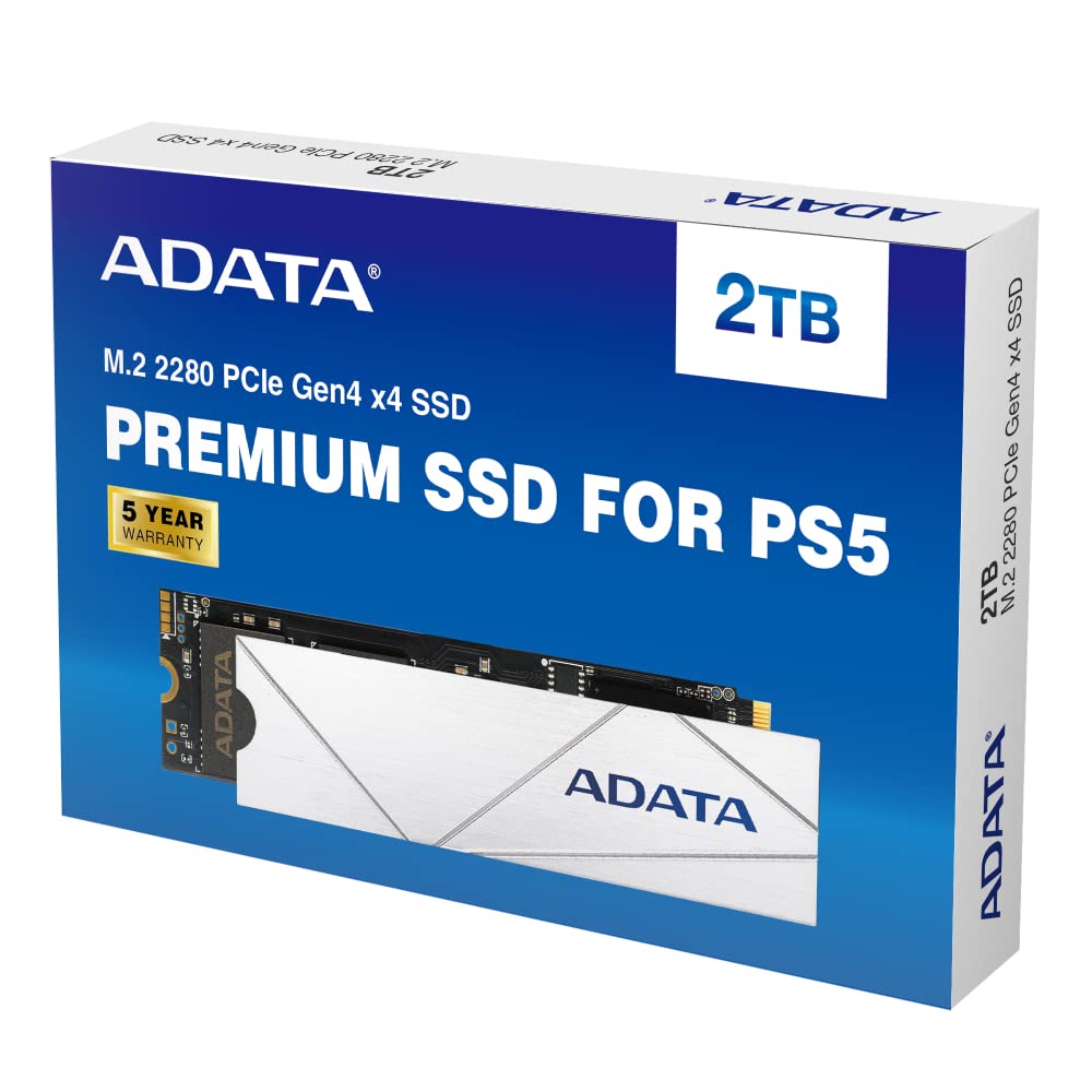 Amazon | ADATA プレミアムSSD PS5 2TB PCIe Gen4 M.2 2280 内蔵ゲーム