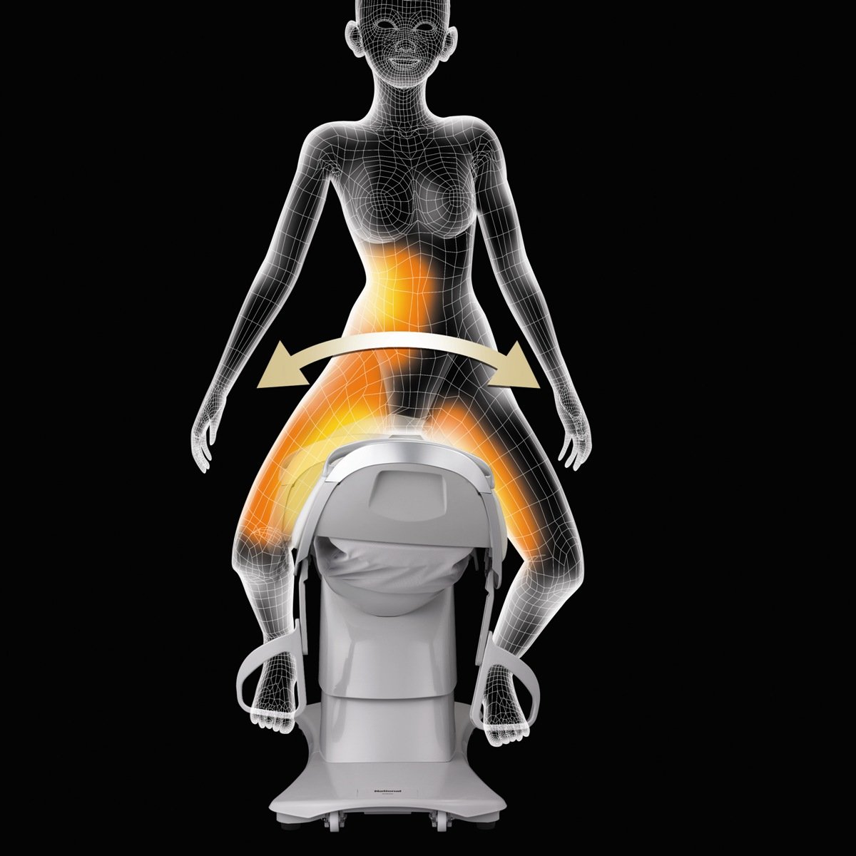 Amazon | ナショナル(National) 乗馬フィットネス機器 ジョーバ