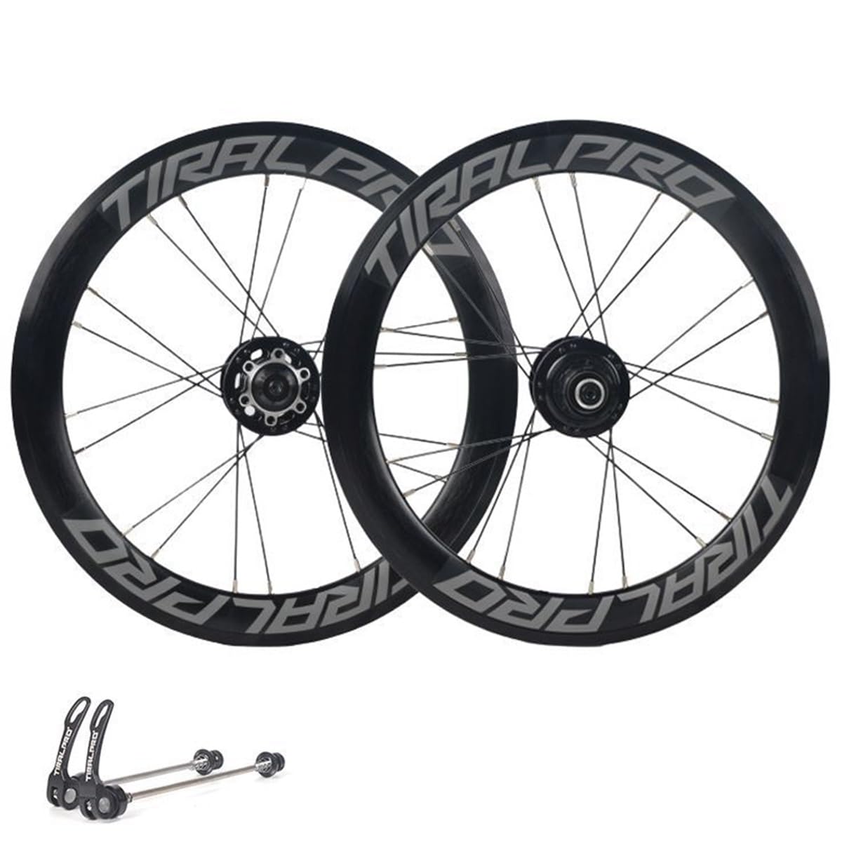 Amazon.co.jp: 16 インチ 349 折りたたみ自転車用ホイールセット