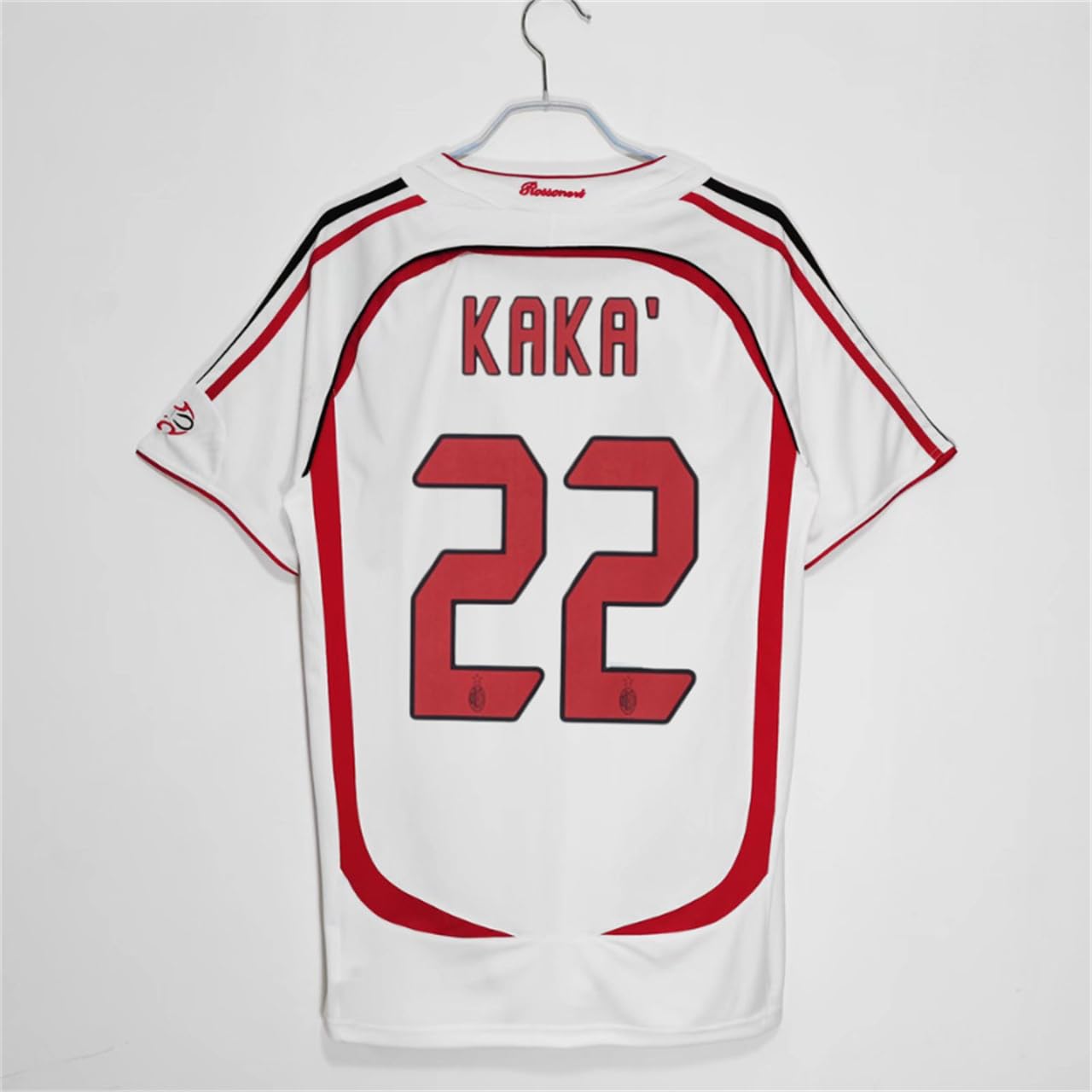 Amazon | 復古版 ACミラン 0708 サッカー ユニホーム 3番パウロ