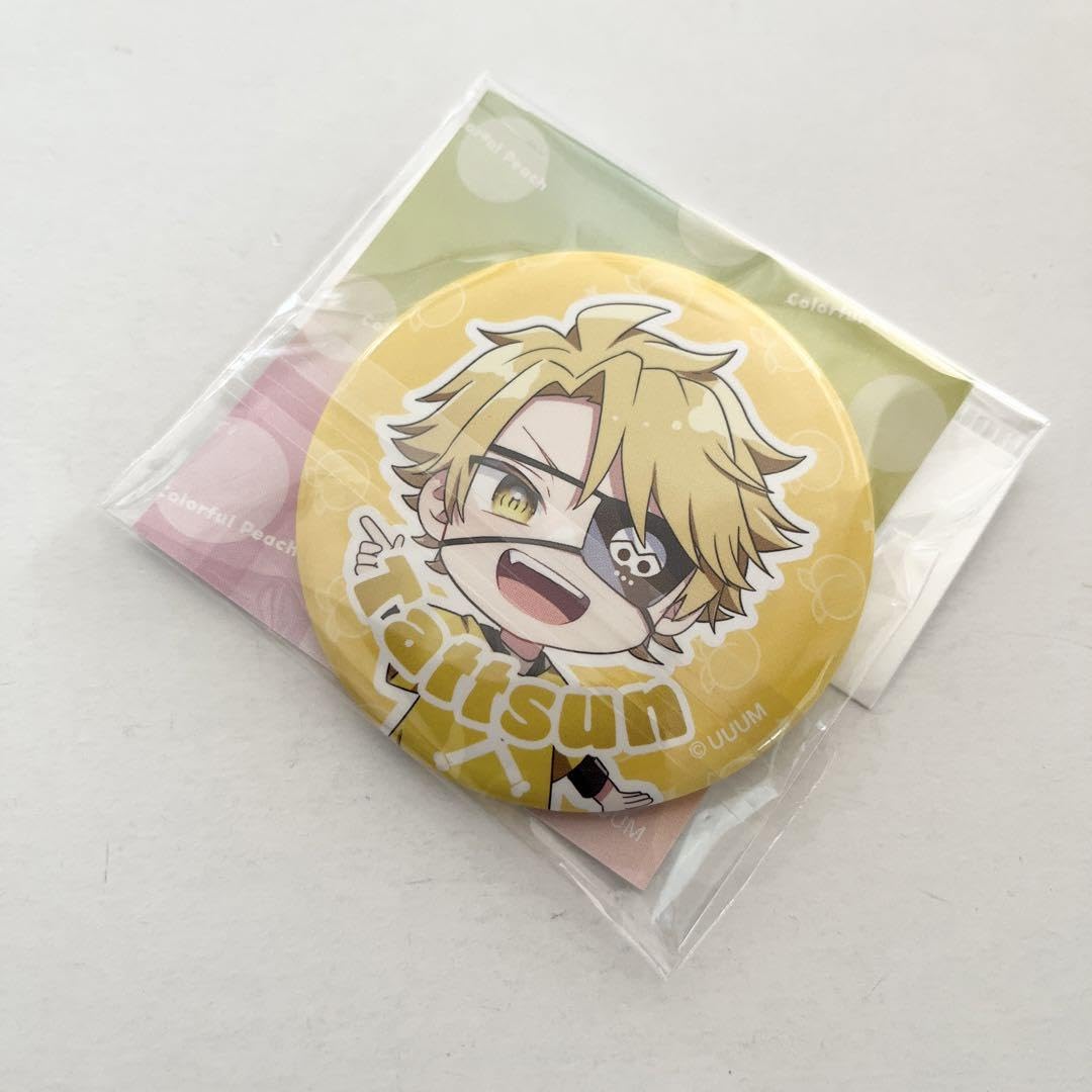 Amazon.co.jp: カラフルピーチ 缶バッジ 2023 たっつん からぴち