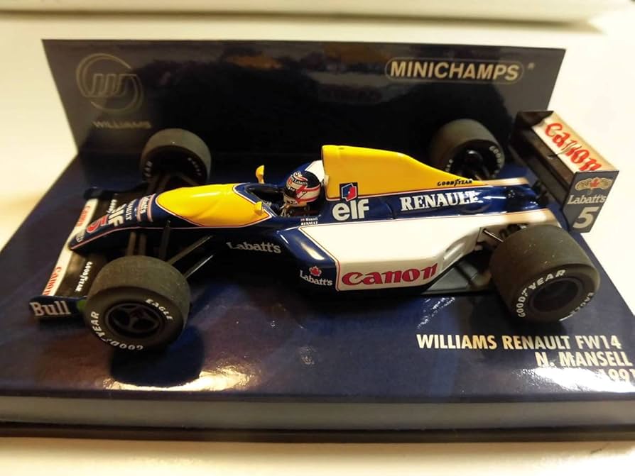 Amazon | ウィリアムズ・ルノー FW14 ナイジェル・マンセル 【PMA 1/43