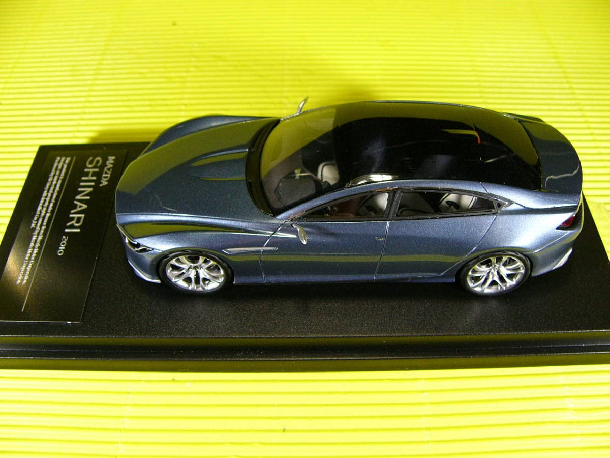 Amazon | Hi-Story 1/43 マツダ SHINARI (シナリ) 靭 2010 ブルー