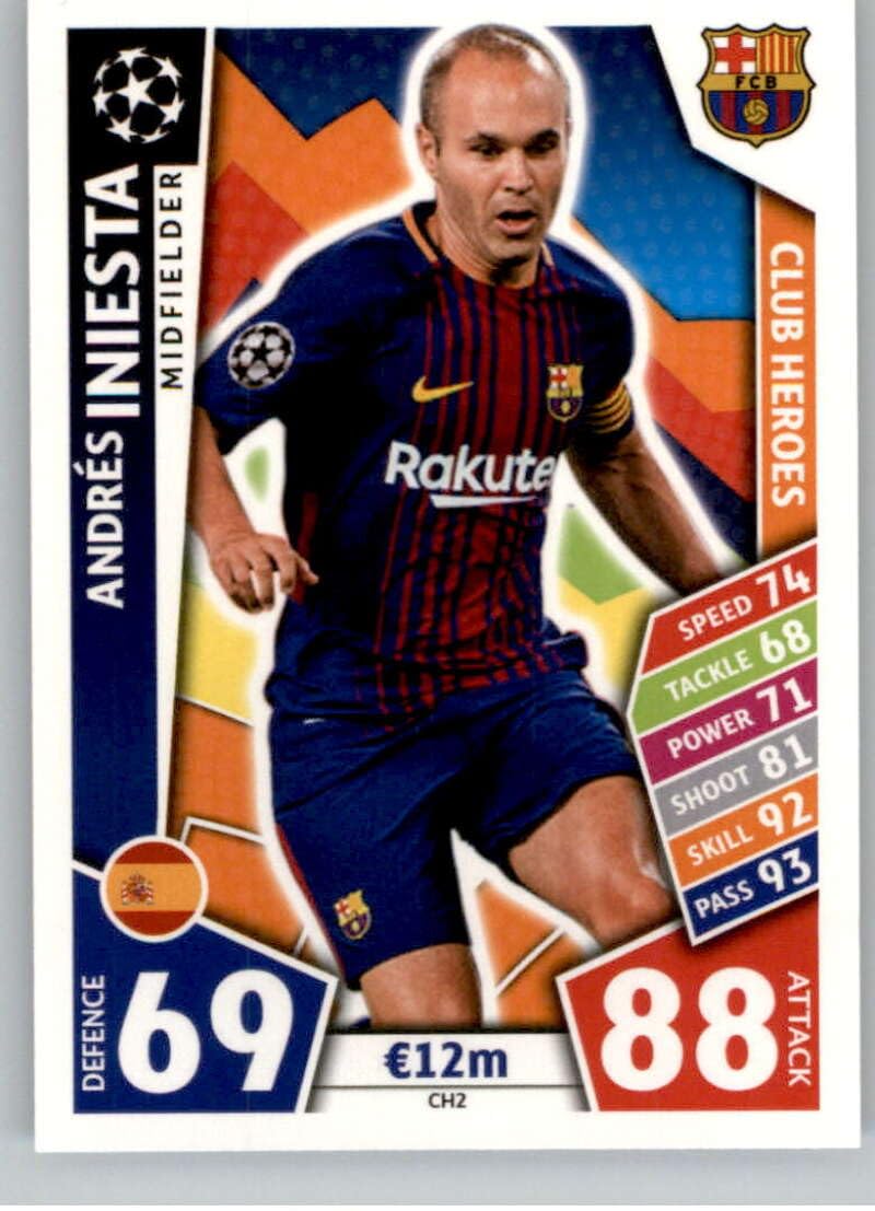 Amazon.com: 2017-18 Topps UEFA Champions League Match Attax Club