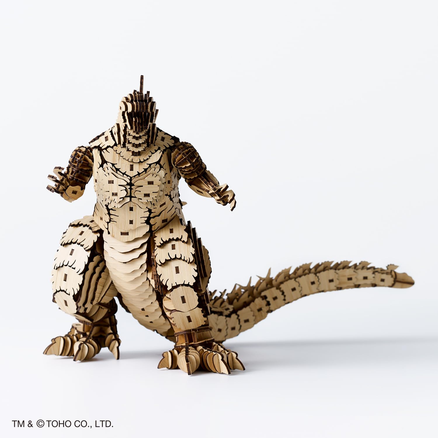 Amazon.com: wa-gu-mi Godzilla 2023 Bamboo 3D Model Kit – DIY Craft