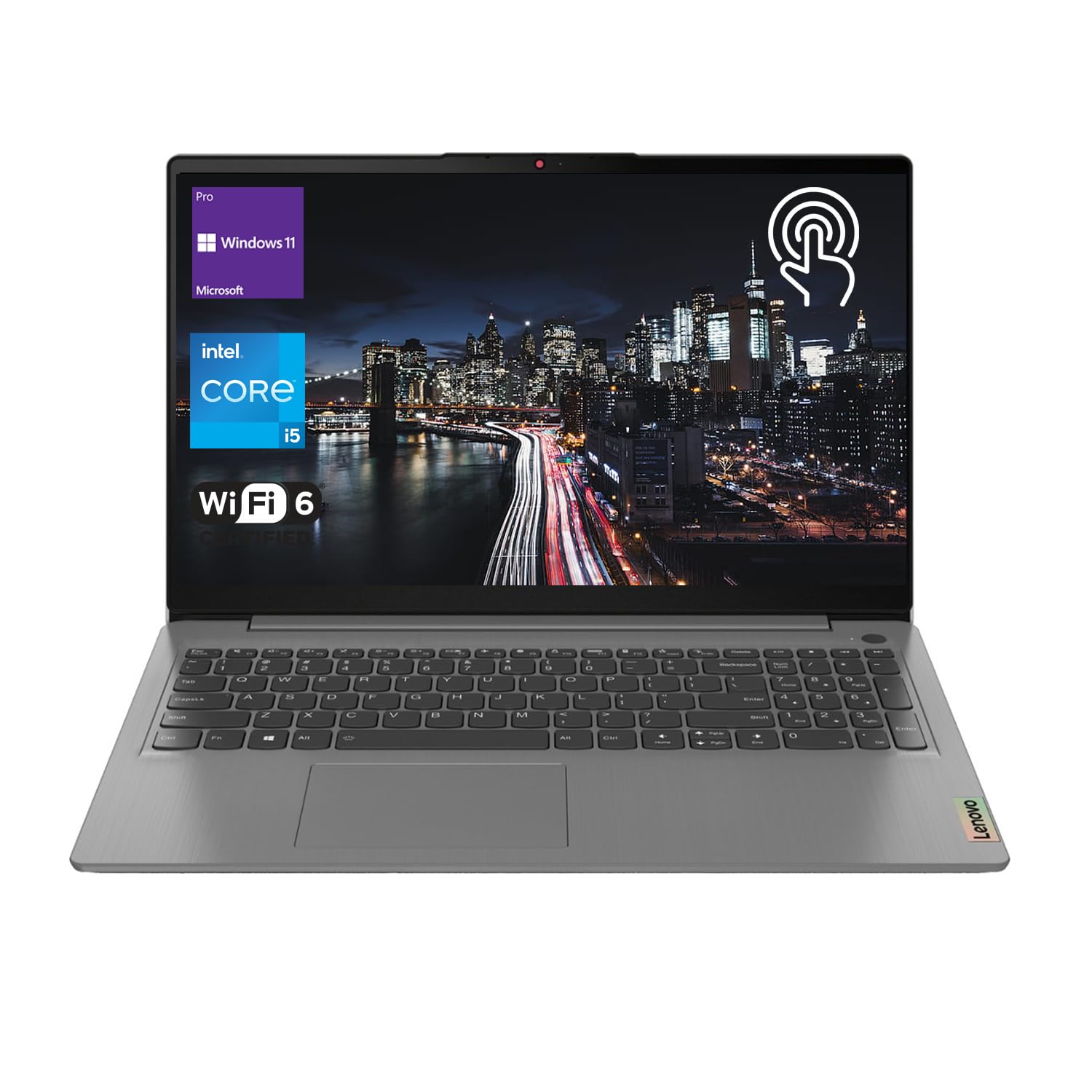 Amazon.com: Lenovo IdeaPad 3 Laptop, 15.6” FHD Touchscreen Display