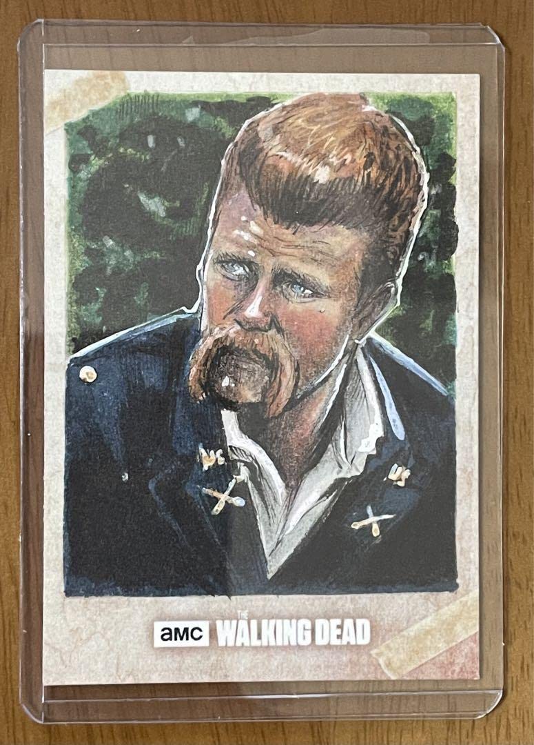 Amazon.co.jp: ウォーキングデッド トレカ エイブラハム アーティスト