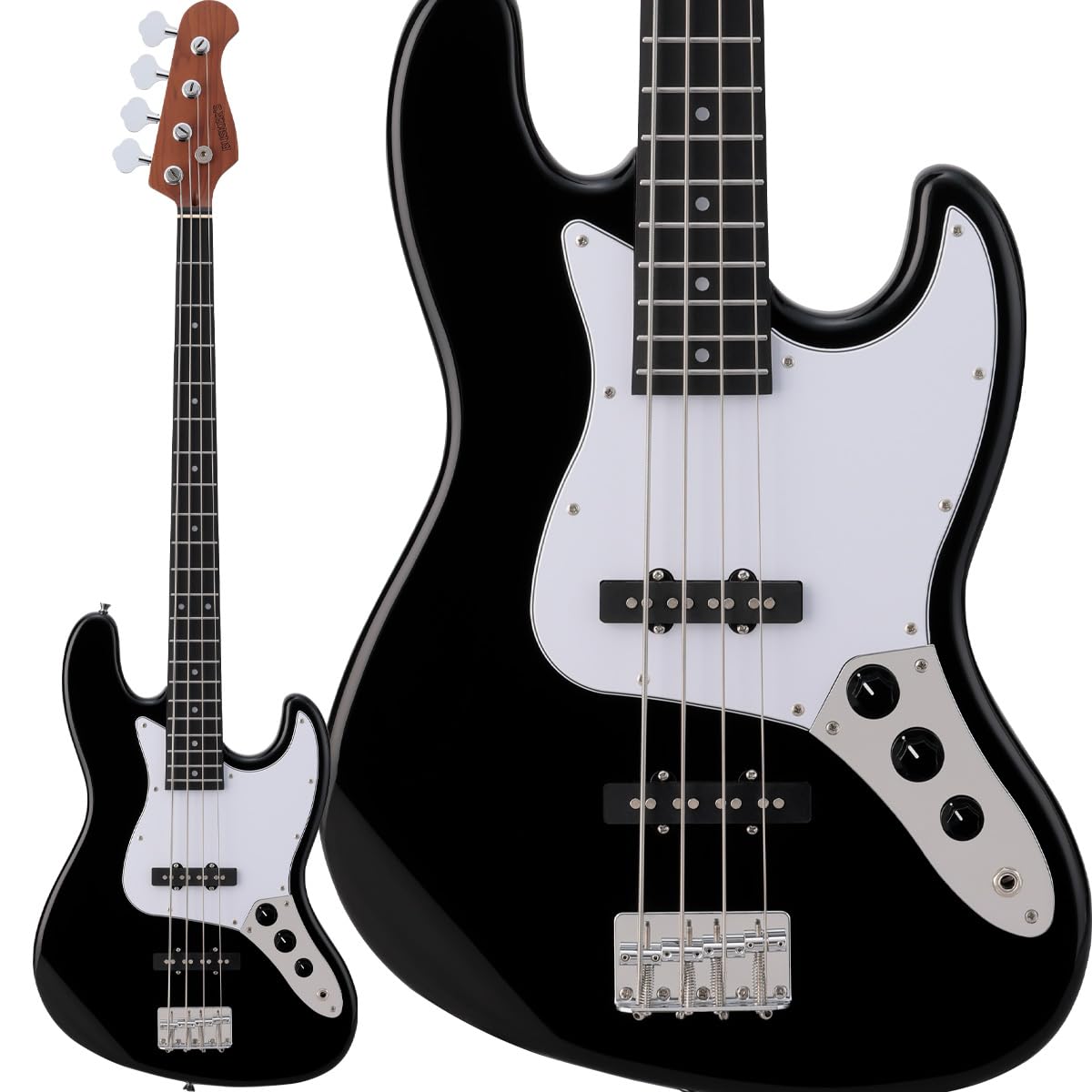 Amazon | BUSKER'S BJB-Standard BLK -ブラック- ジャズベースタイプ
