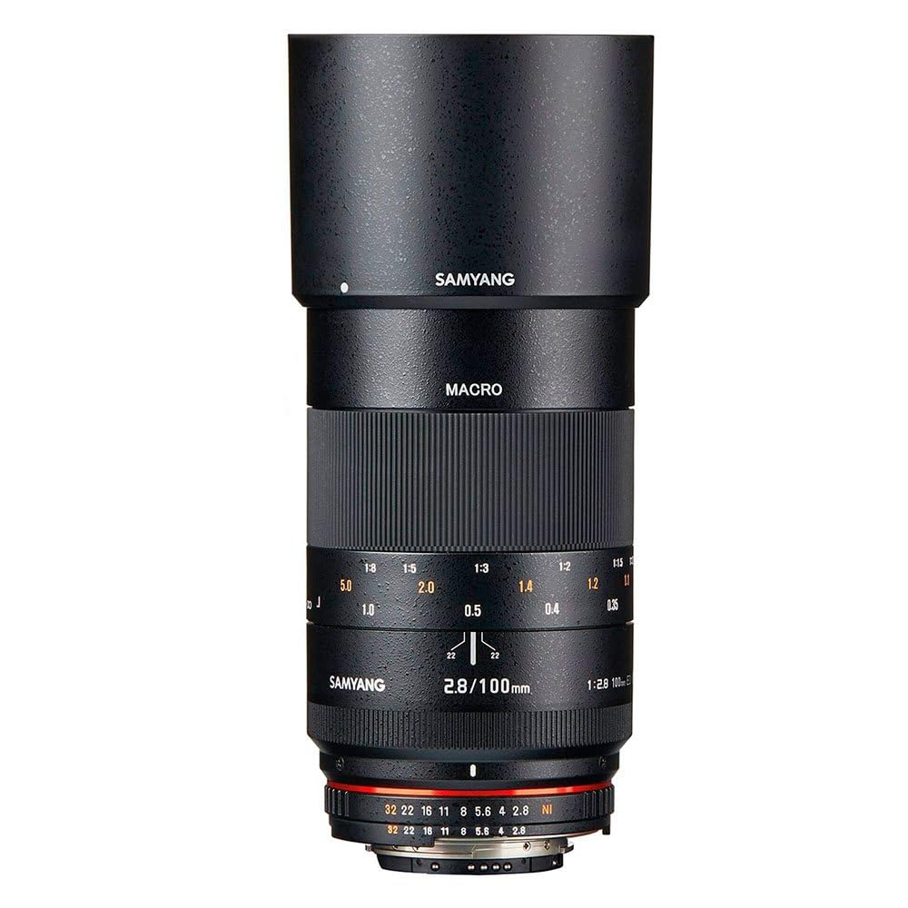 Amazon | SAMYANG 単焦点マクロレンズ 100mm F2.8 MACRO ニコン F用(AE
