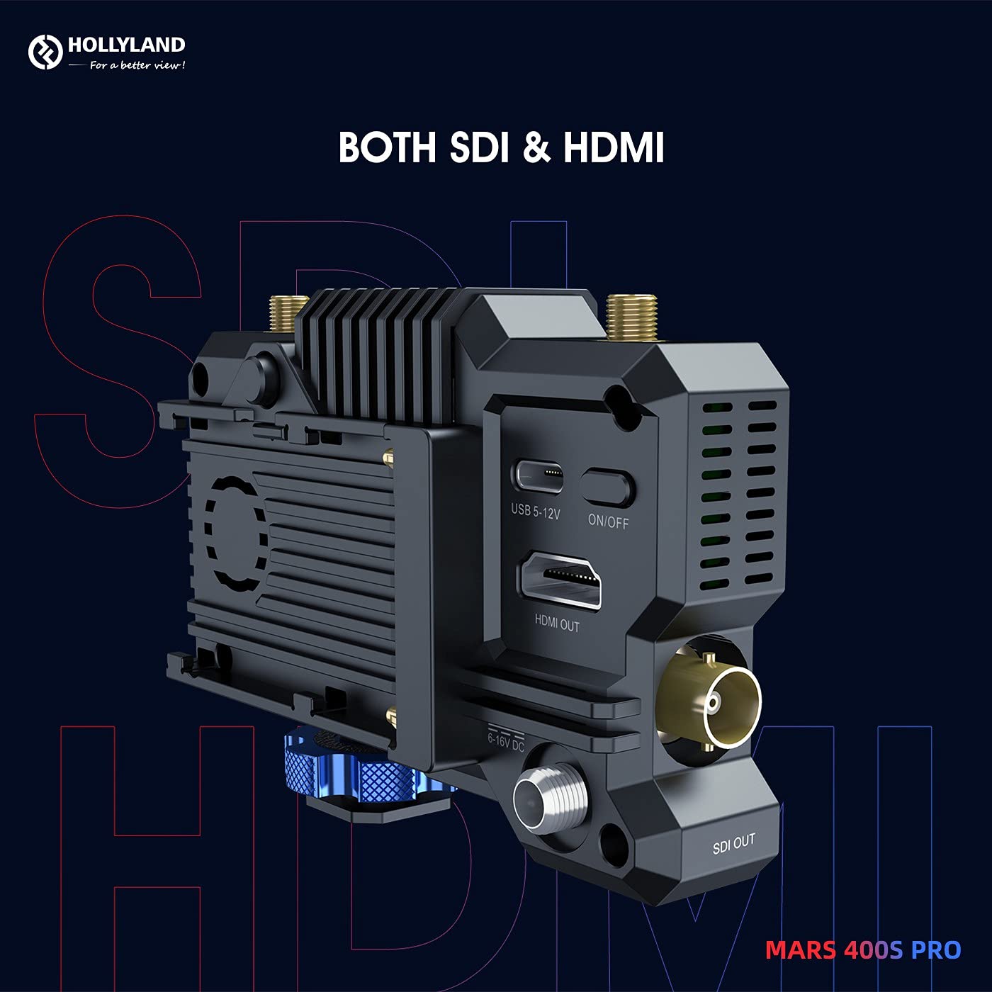 Amazon.com : Hollyland Mars 400S Pro SDI/HDMI Wireless Video