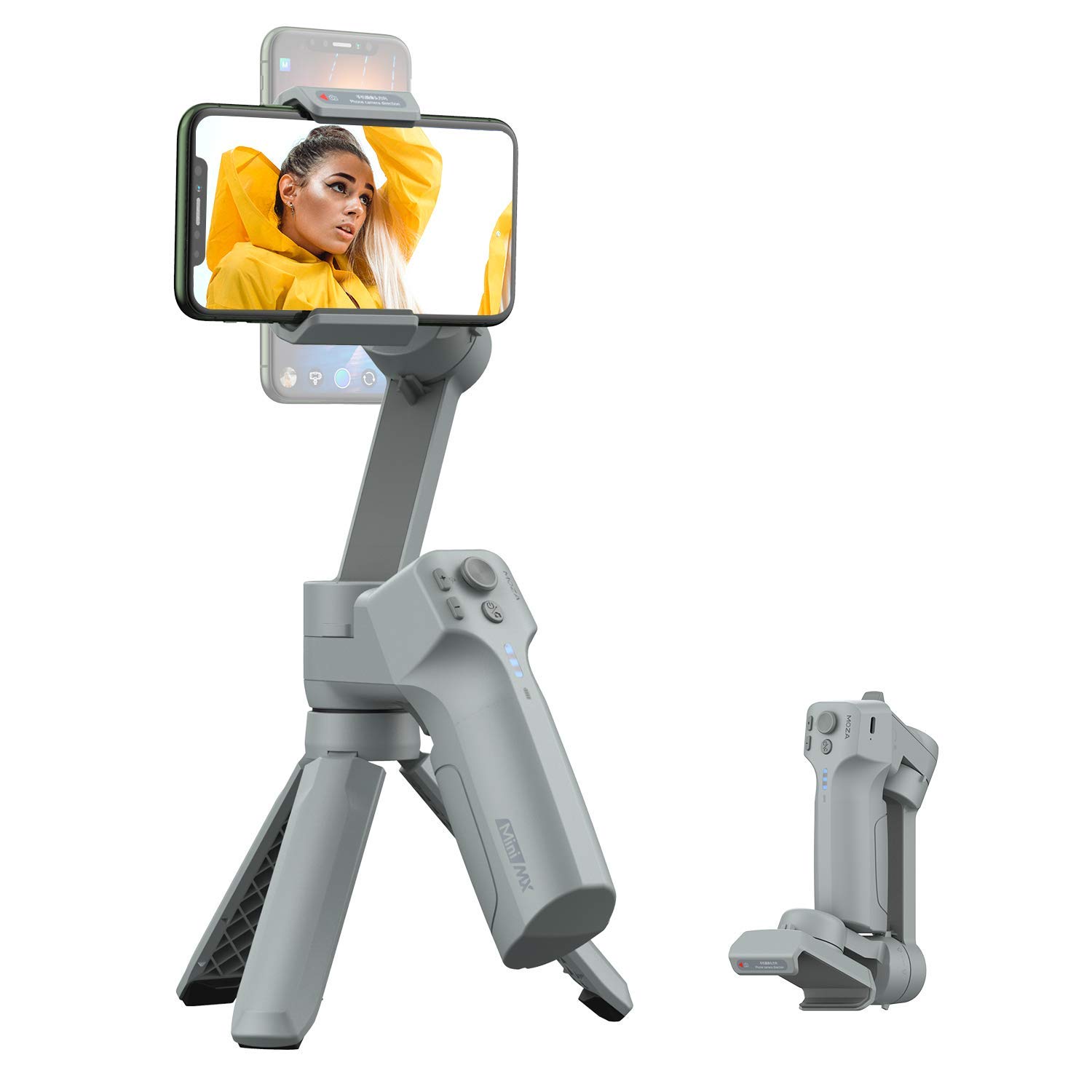 Amazon.co.jp: MOZA MINI MX 小型ジンバル スマホ ポータブル 手持ち