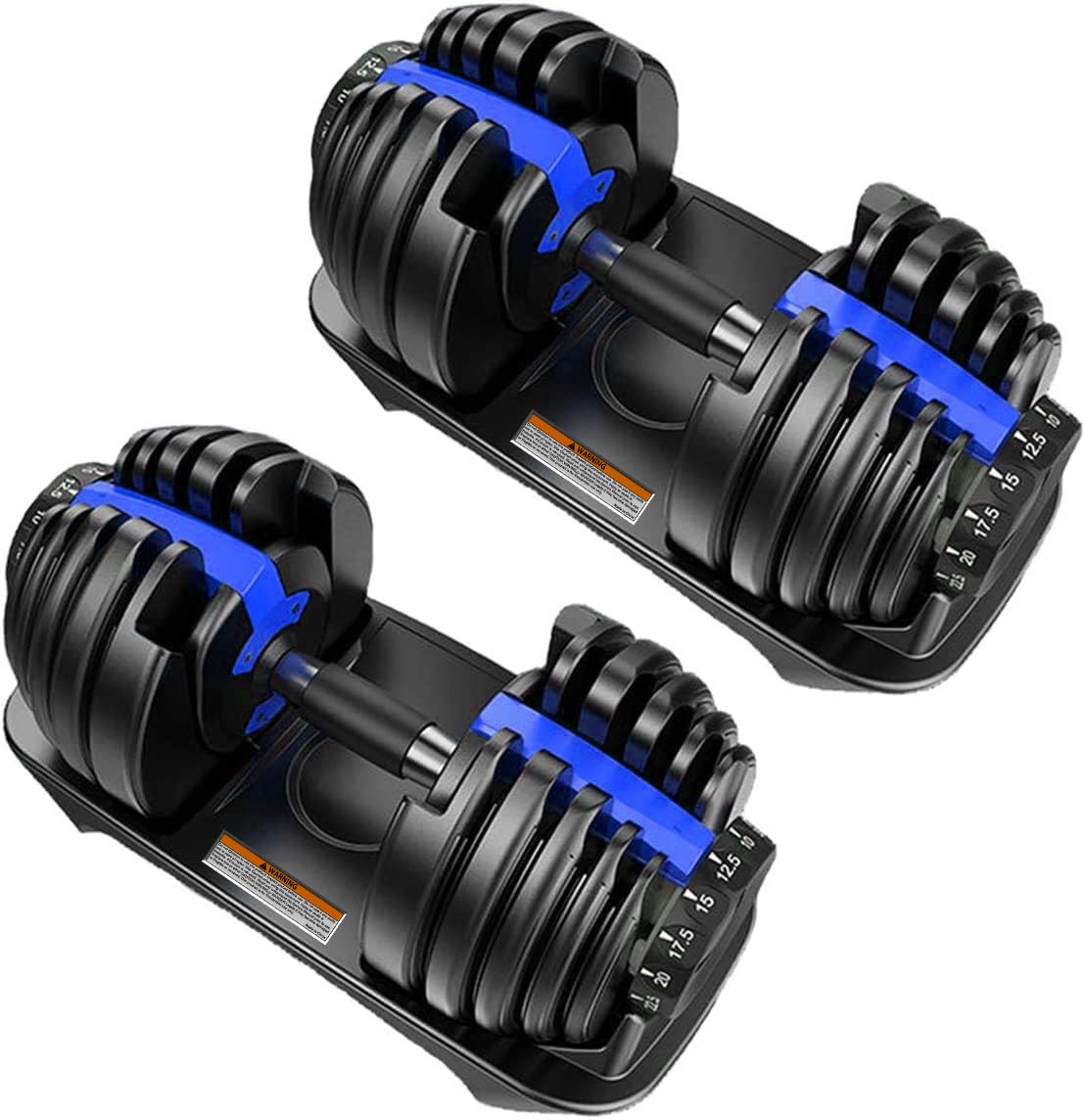 9.14まで値下げ！！調整可能ダンベルセット 2.5~24kg×1個 9.14まで