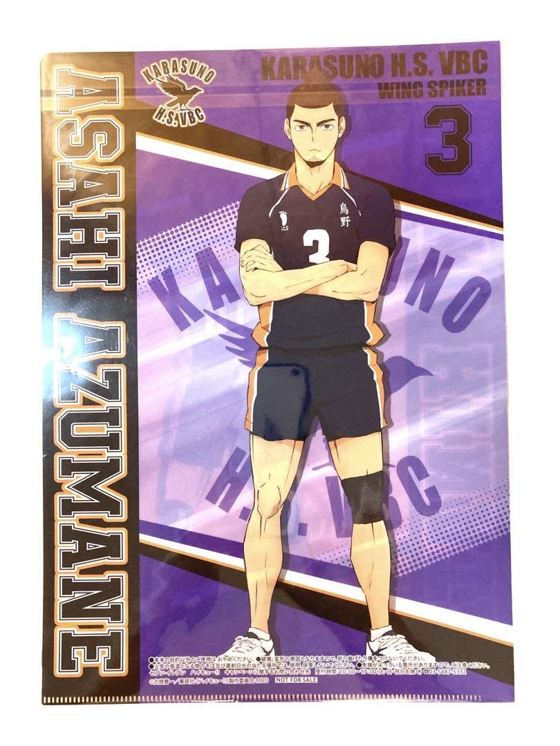 Amazon.co.jp: ハイキュー?? 烏野高校 日向翔陽 東峰旭 クリアファイル