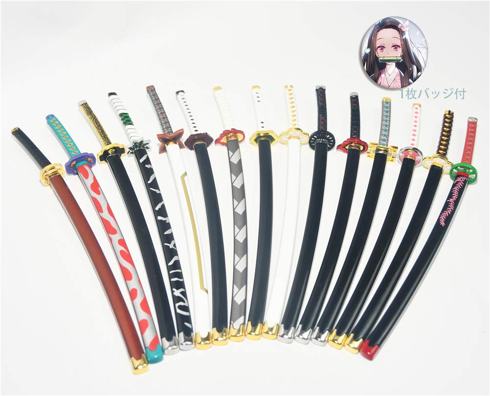 Amazon.co.jp: Marara 日輪刀型ペーパーナイフ 鬼滅の刃 冨岡義勇 ミニ