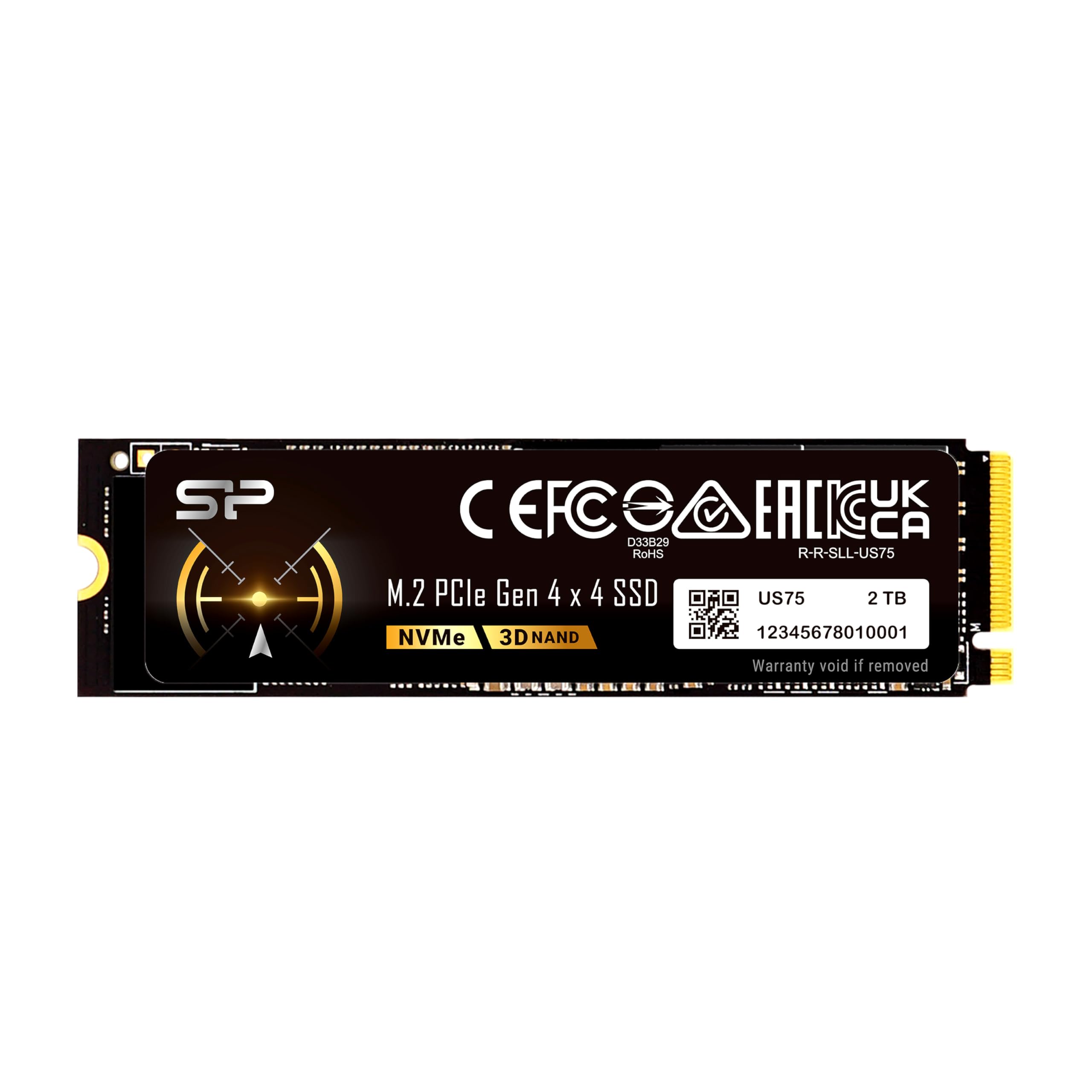 Amazon.com: Silicon Power 2TB US75 Nvme PCIe Gen4 M.2 2280 SSD R/W