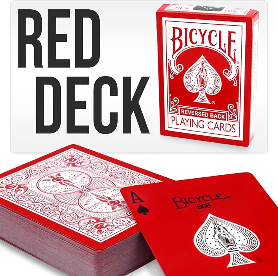 Red Playing Cards Bicycle Deck by Magic Makers : Amazon.ca: Toys