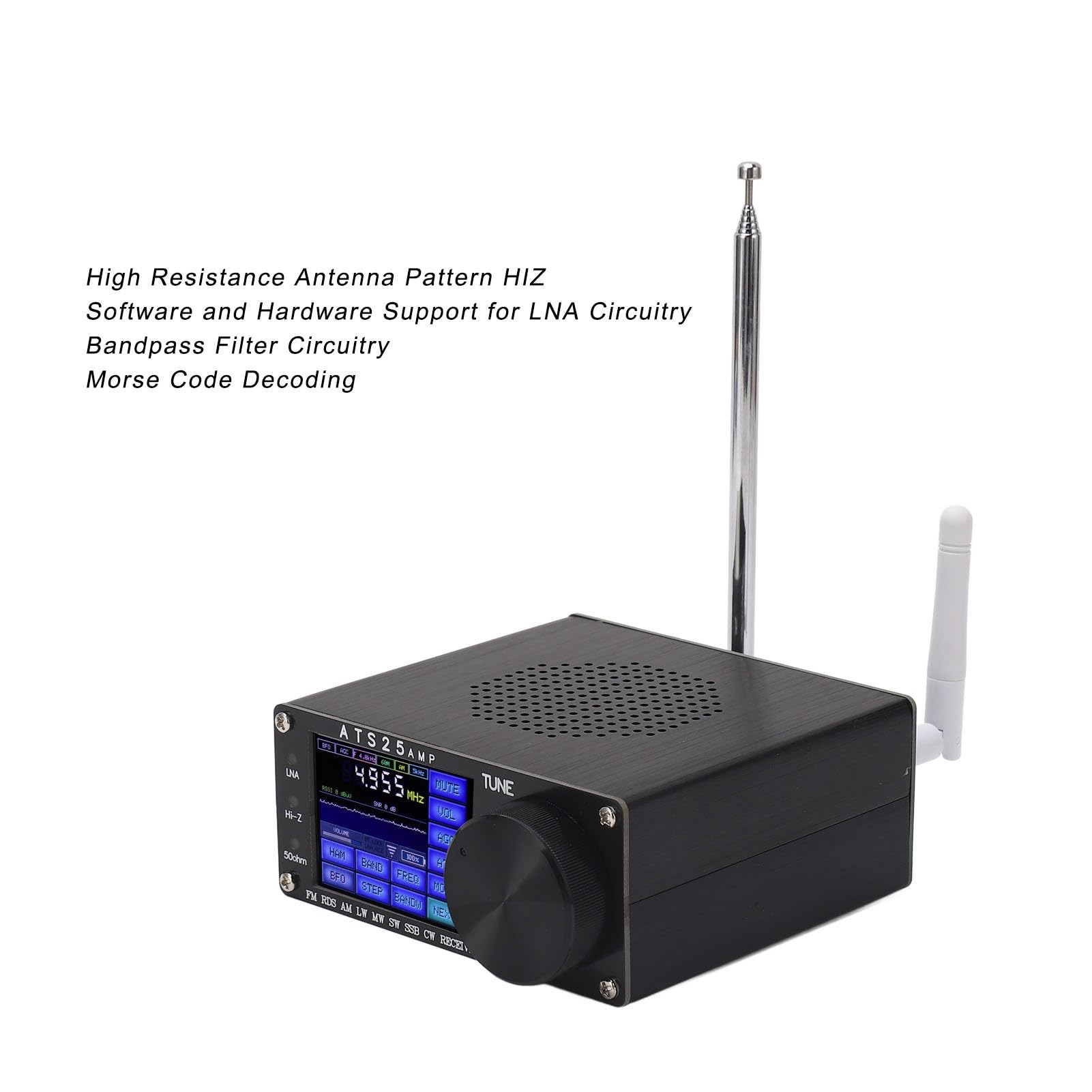 Amazon.co.jp: DSP フルバンド受信機 ATS25‑AMP 周波数スペクトル