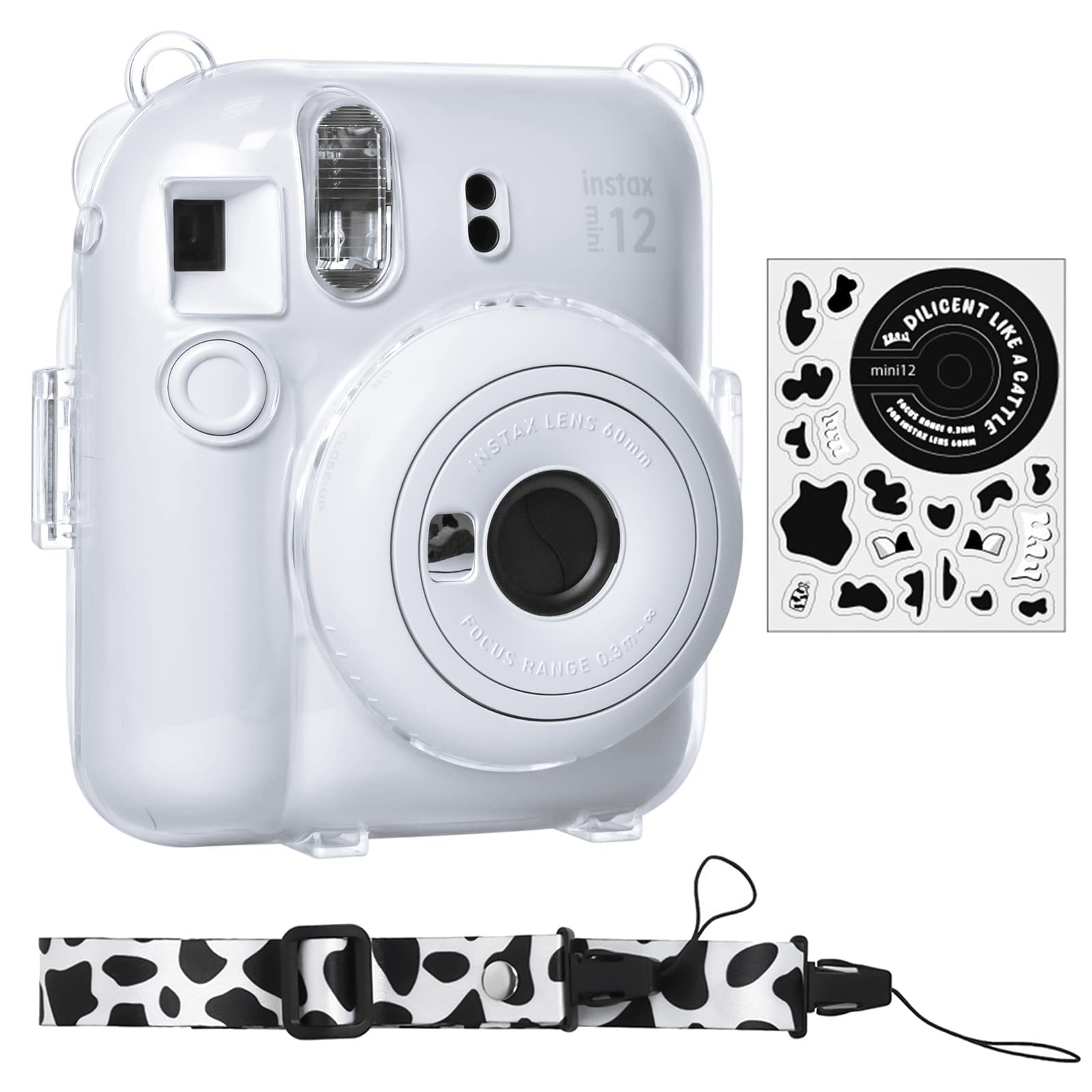 Amazon | Rieibi instax mini 12ケース、インスタックスミニ 12 チェキ