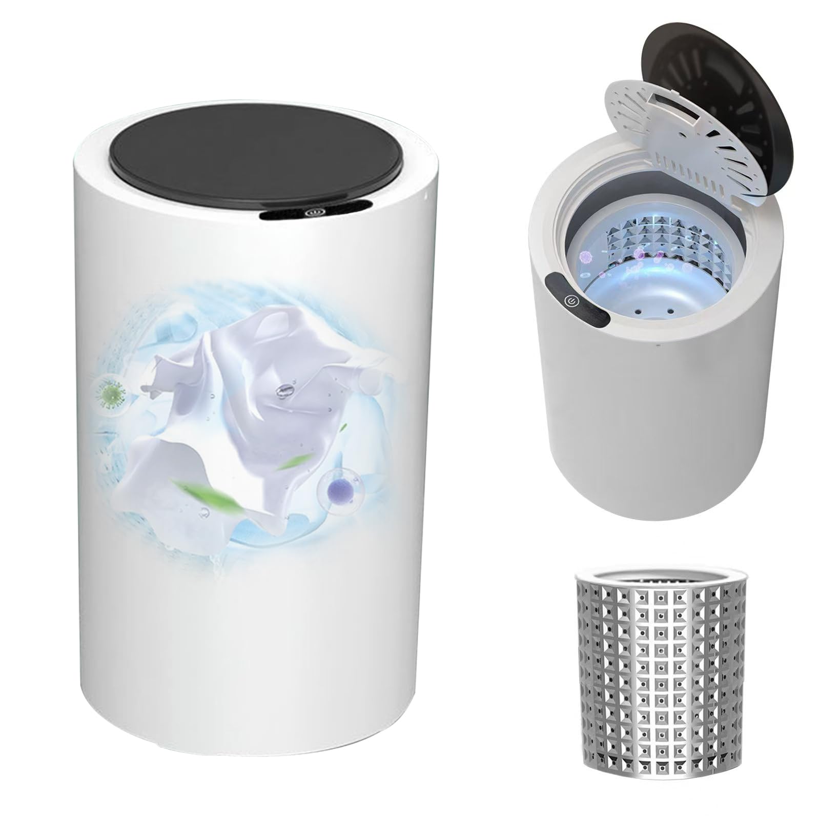 Amazon.co.jp: vvicoo 家庭用超高速脱水機 小型 脱水機 2kg ステンレス