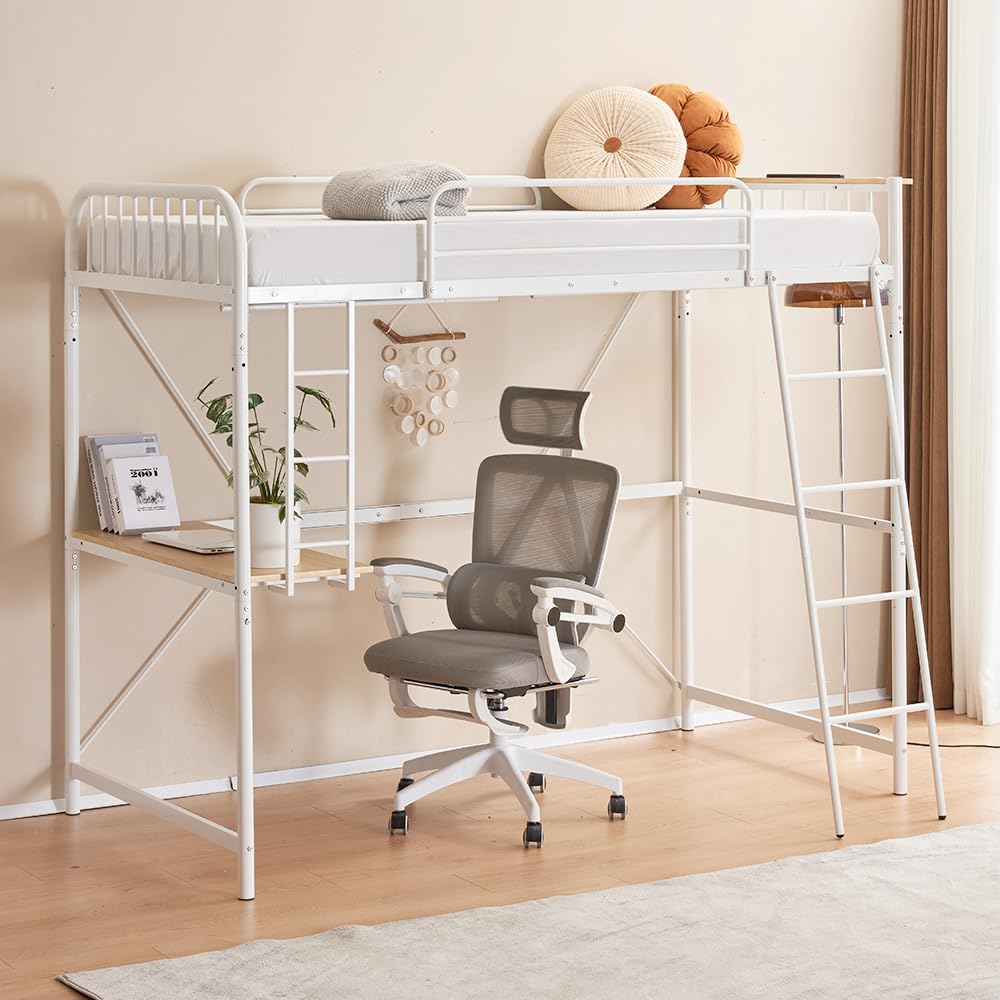 Amazon｜Laovyarw システムベット ロフトベッド シングル コンセント