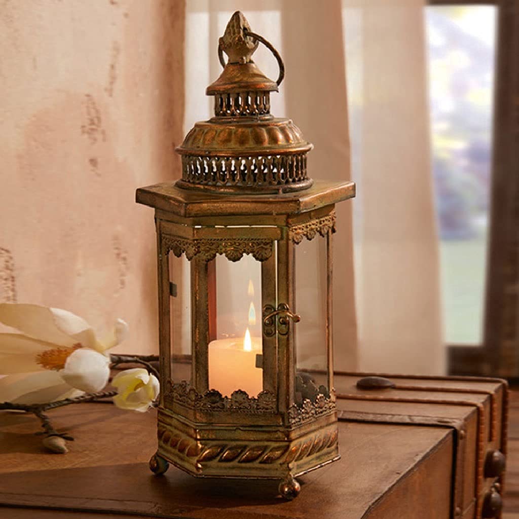 Amazon.co.jp: 灯油オイルランタン灯油ランプレトロと古い鍛造鉄灯油