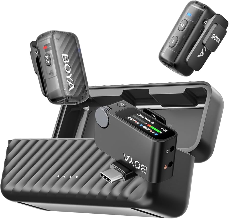 Amazon.co.jp: BOYA BOYAMIC 2（2 TX + 1 RX + 充電ケース