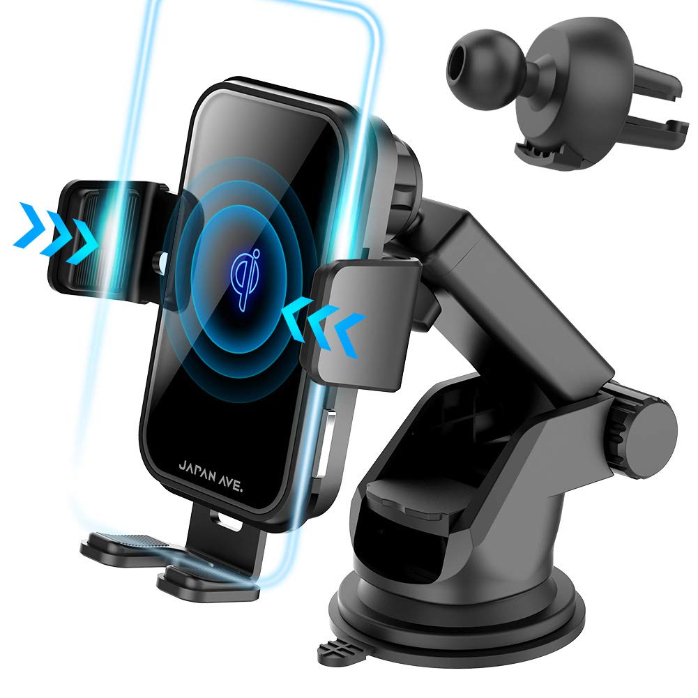 Amazon.co.jp: 車載ホルダー JAPAN AVE.(ジャパンアベニュー) Qi対応