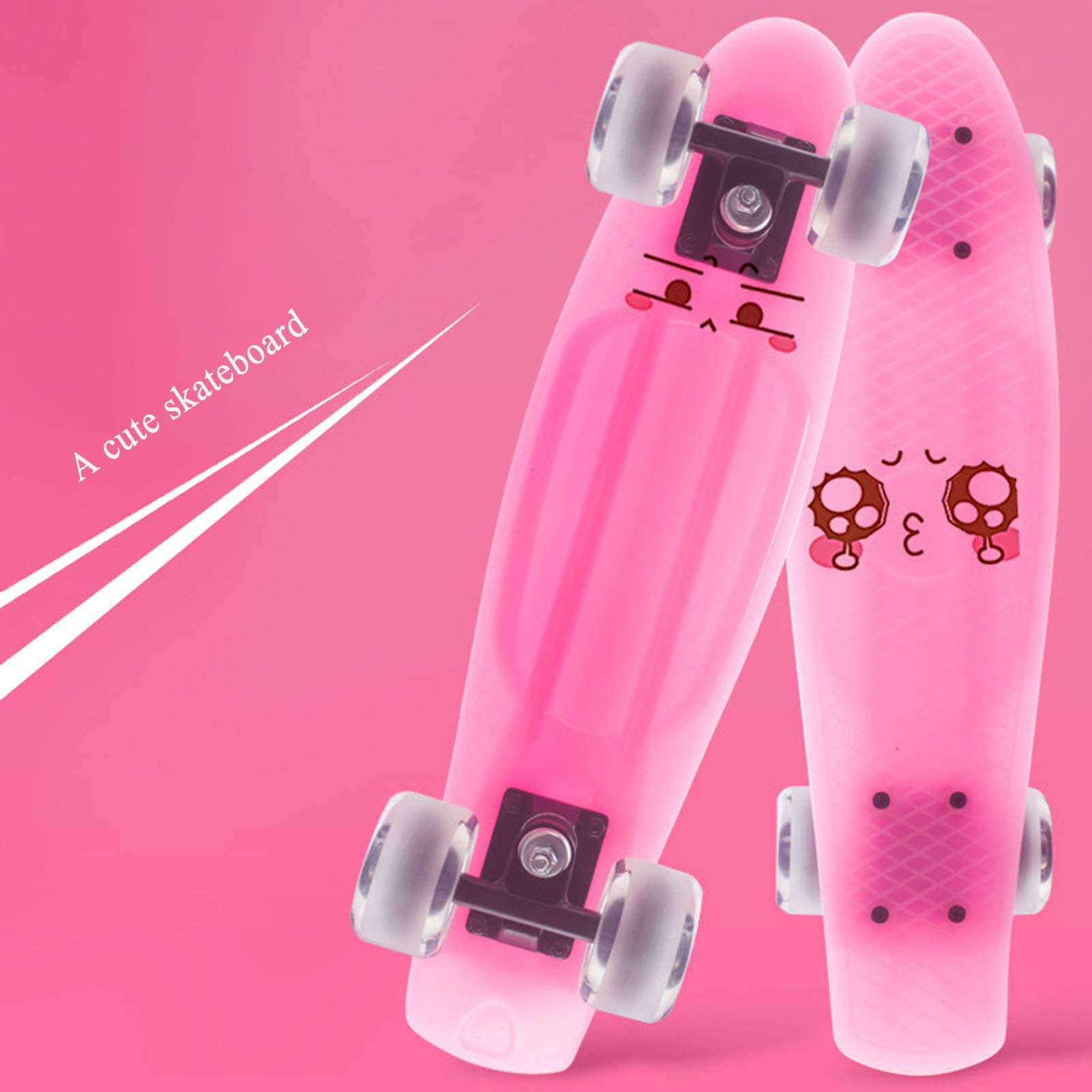 Amazon | ペニーボード、22インチの巡洋艦のスケートボード、大人の