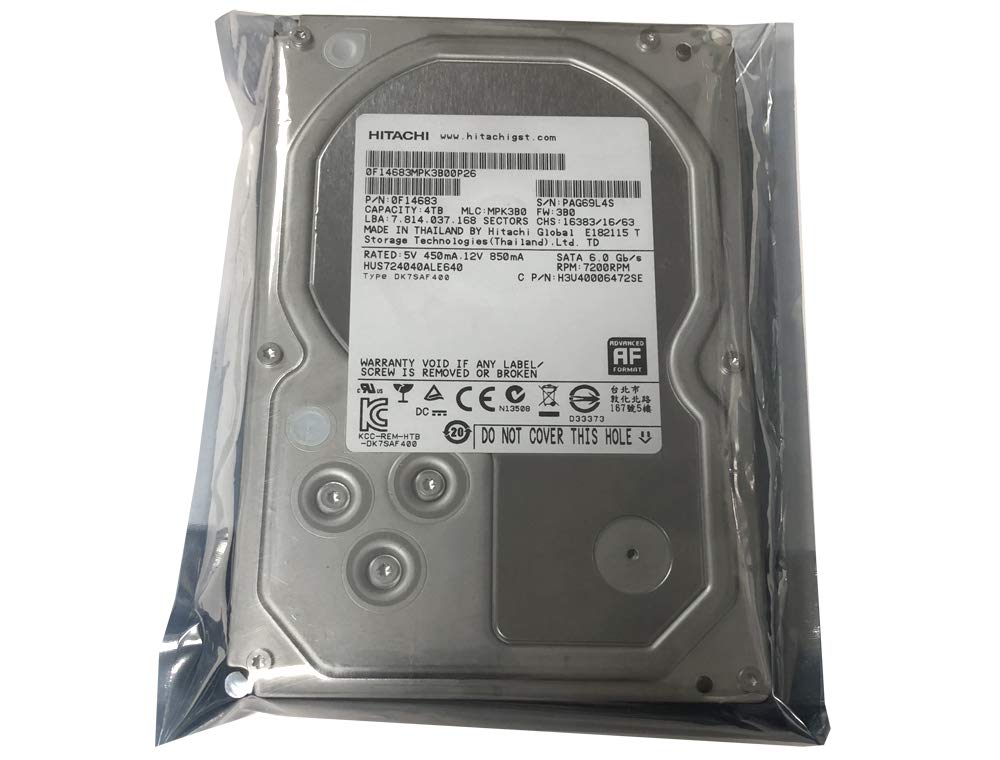 Amazon.com: HGST Ultrastar HUS724040ALE640 (0F14683) 4TB 7.2K SATA