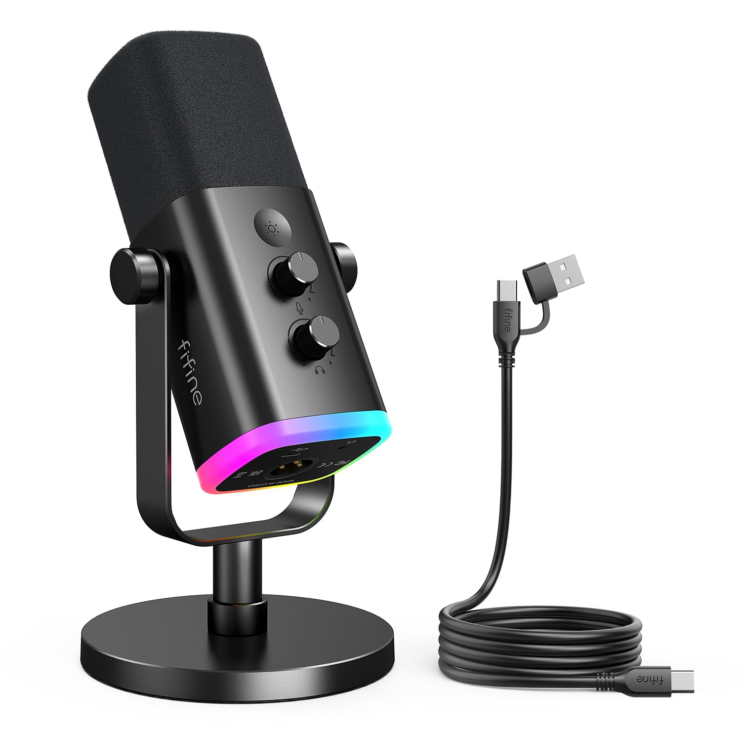 Amazon.co.jp: FIFINE XLR/USB接続 ダイナミックマイク ゲーミング