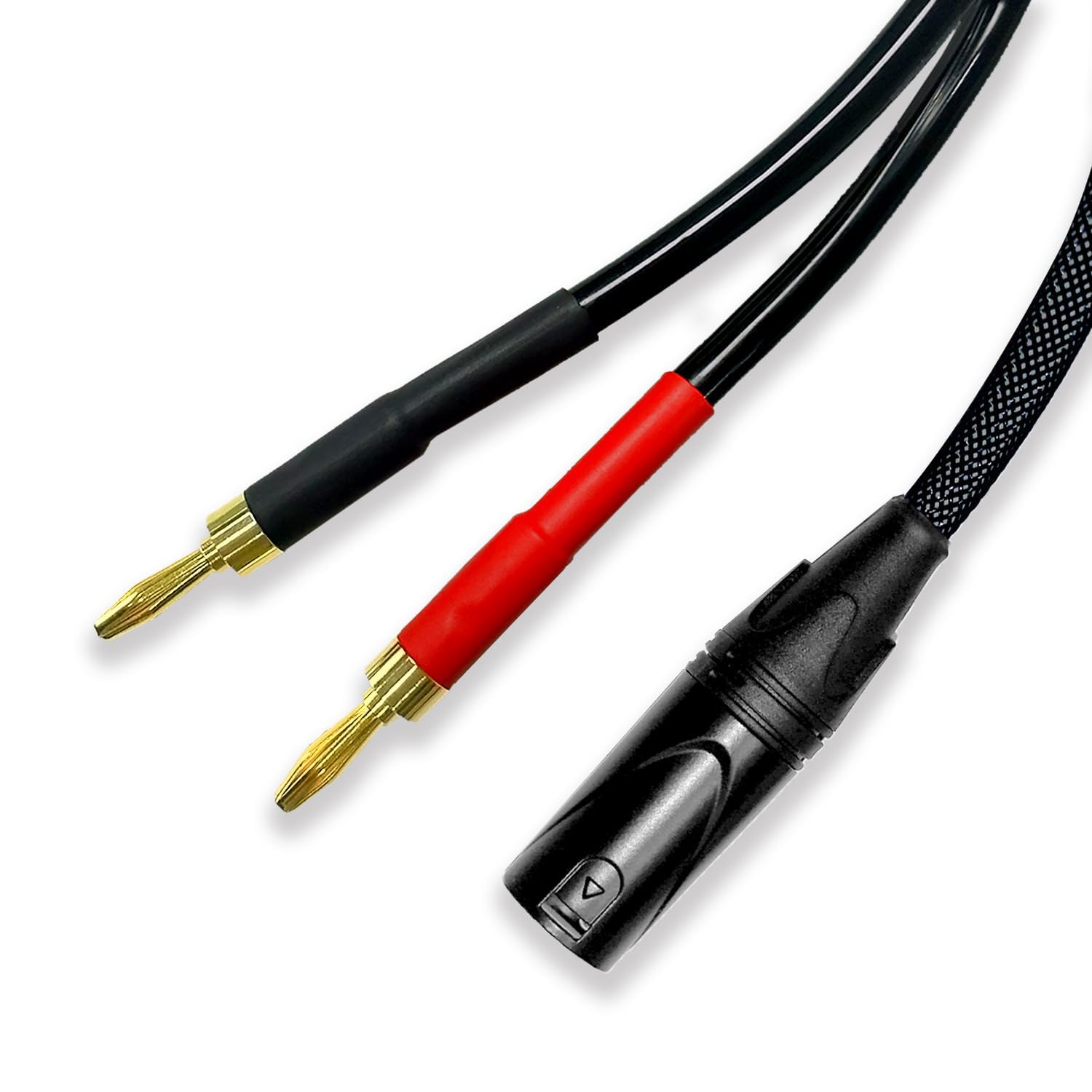 Amazon.co.jp: Meamaz XLR to Banana Speaker Cable バナナプラグ オス
