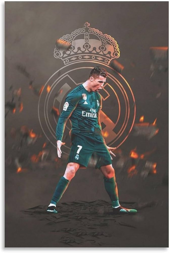 Amazon.co.jp: CR7 クリスティアーノ・ロナウド アートポスター アート