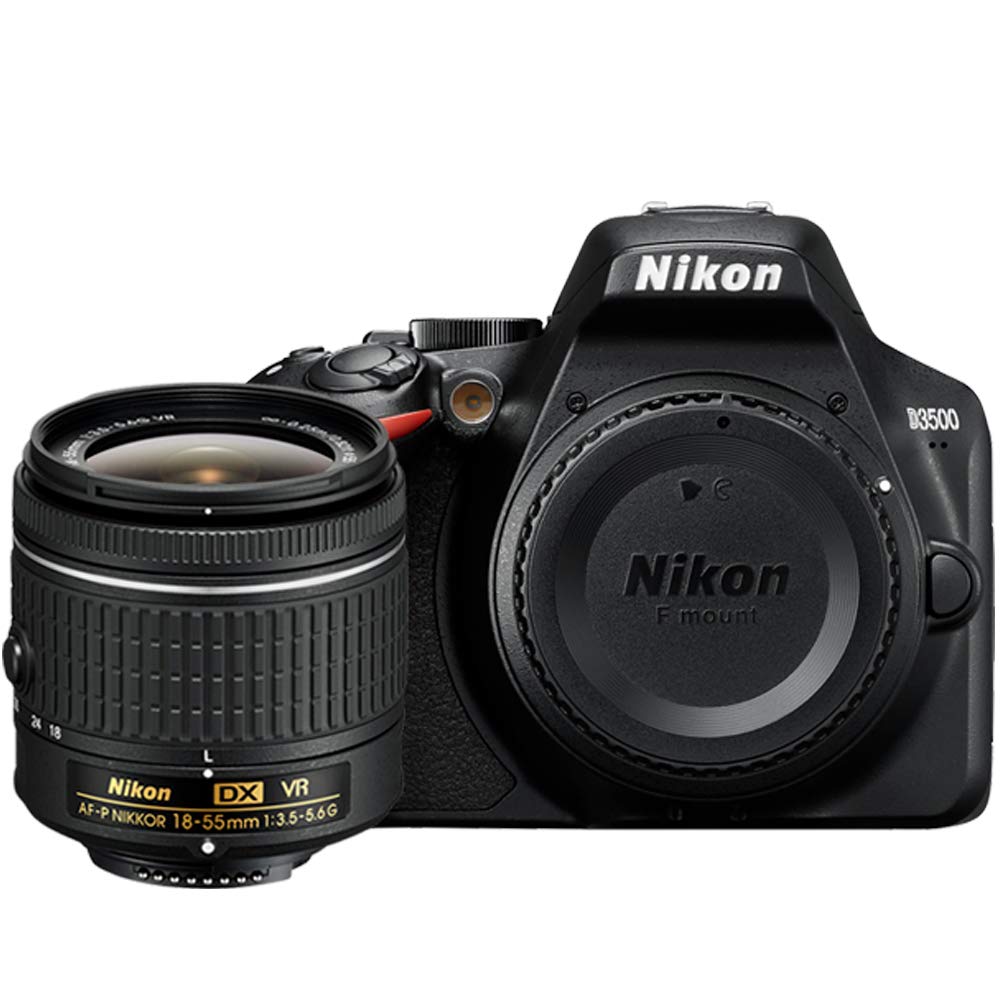 Amazon.com: Nikon D3500 24.2MP DX 格式數位相機,附AF-P DX NIKKOR 18