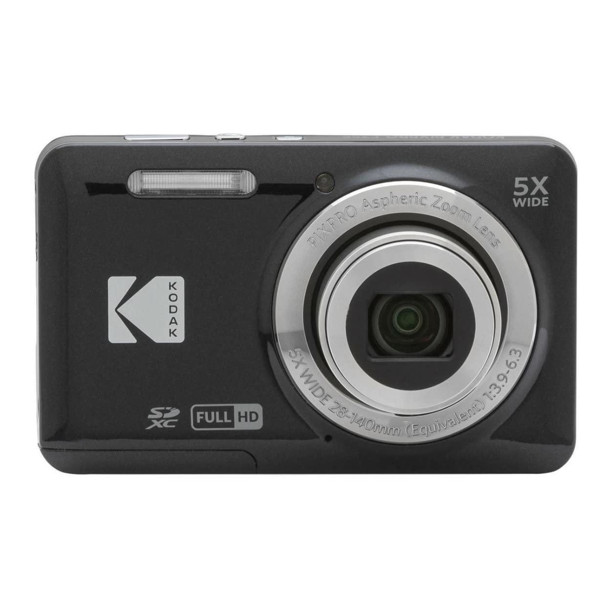 Amazon.com : Kodak PIXPRO Friendly Zoom FZ55 Digital Camera (Black