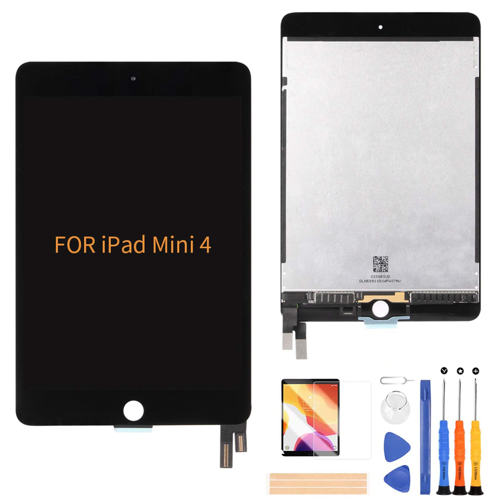 Amazon.co.jp: A-MIND For iPad Mini 4 A1538 A1550 液晶パネル 画面