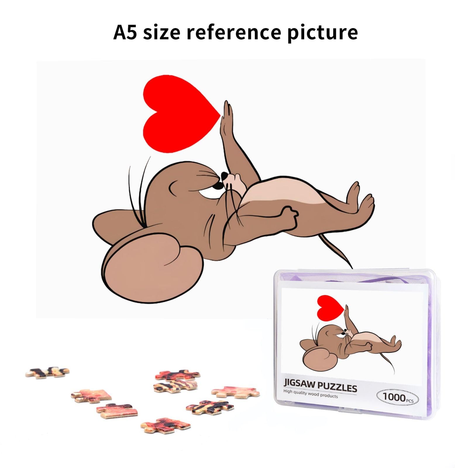 Amazon.co.jp: 1000ピース ジグソーパズル トムとジェリー パズル