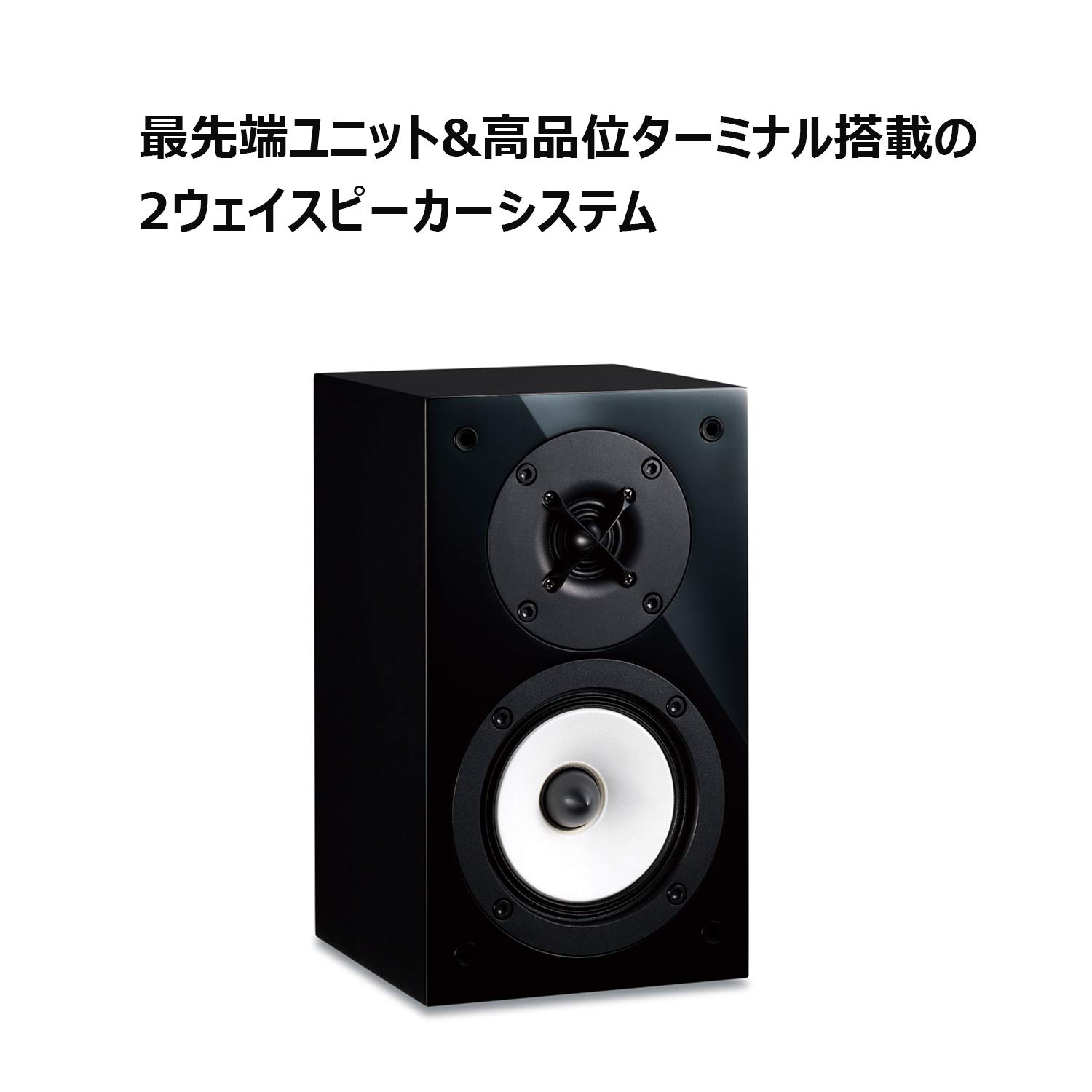 Amazon.co.jp: ONKYO サラウンドスピーカーシステム(1台) ピアノ仕上げ