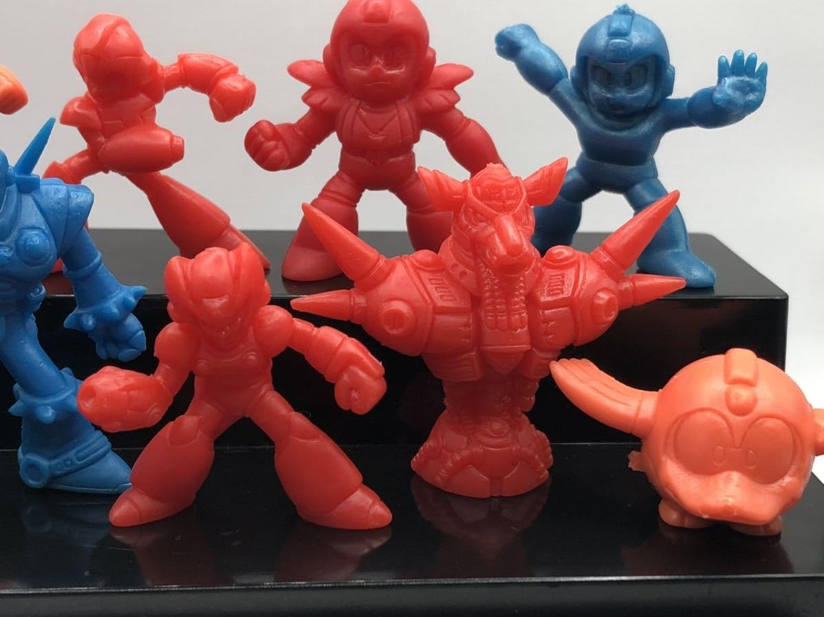 Amazon | ◇ ロックマン 消しゴム フィギュア セット | スタンダード