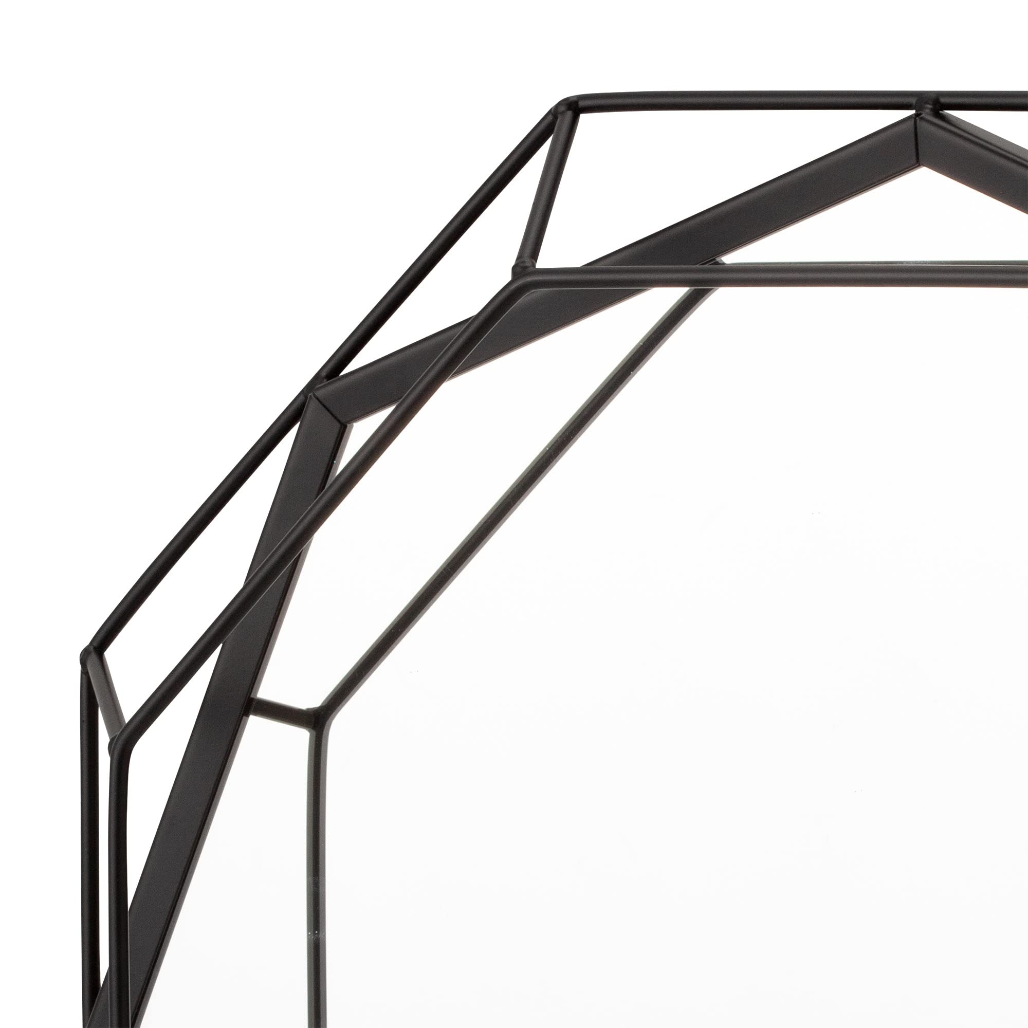 Amazon.co.jp: Francfranc フランフラン リナ ウォールミラー ブラック