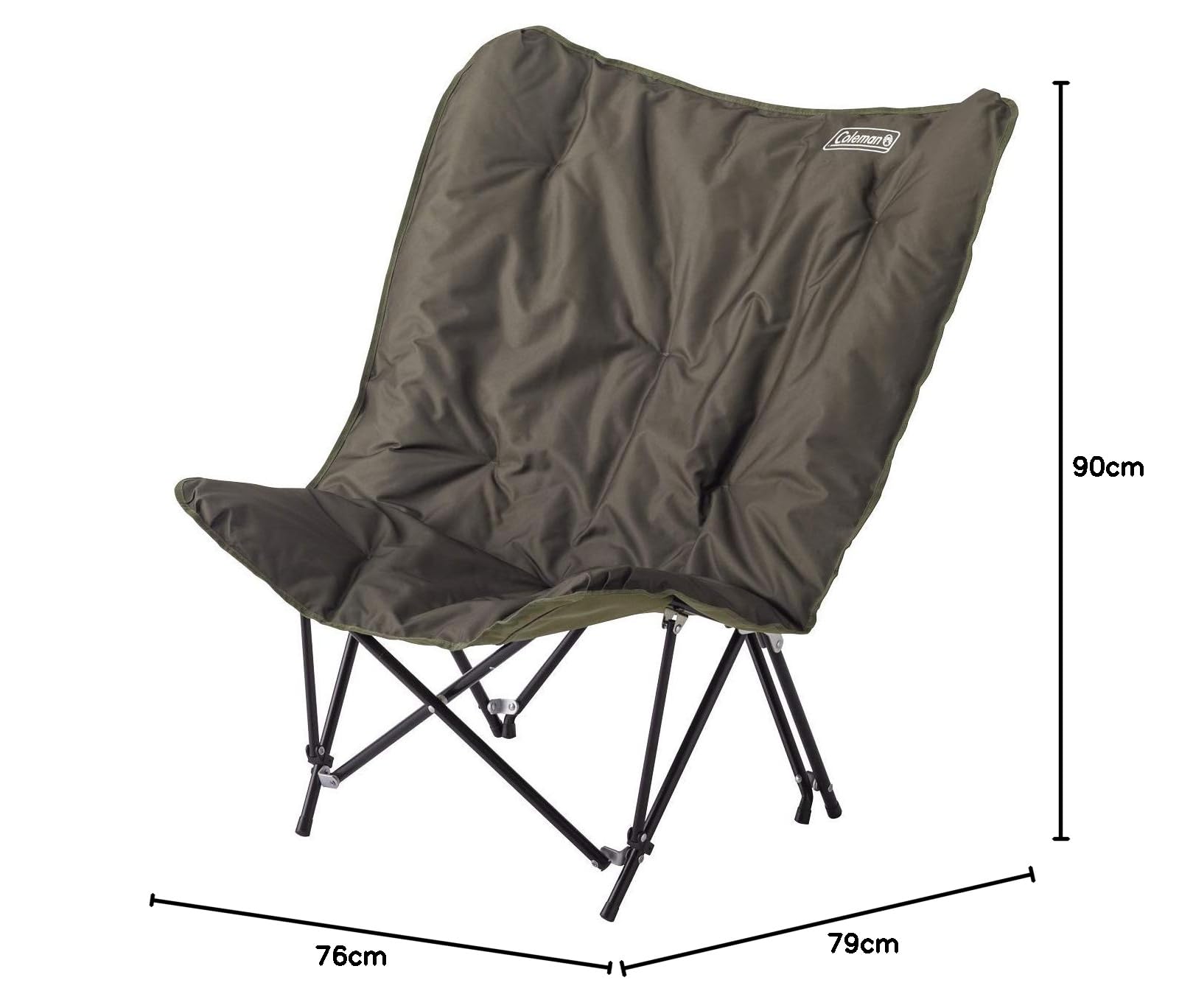 Amazon.co.jp: Coleman(コールマン) チェア ソファチェア オリーブ