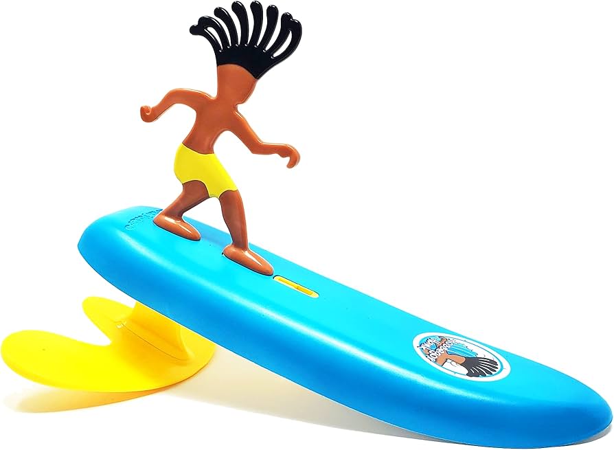 Amazon.com: Surfer Dudes Classics Wave Powered Mini-Surfer and