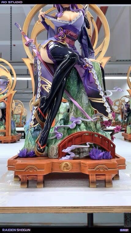 Amazon.co.jp: 原神 雷電将軍 RO 樹脂フィギュア ガレージキット