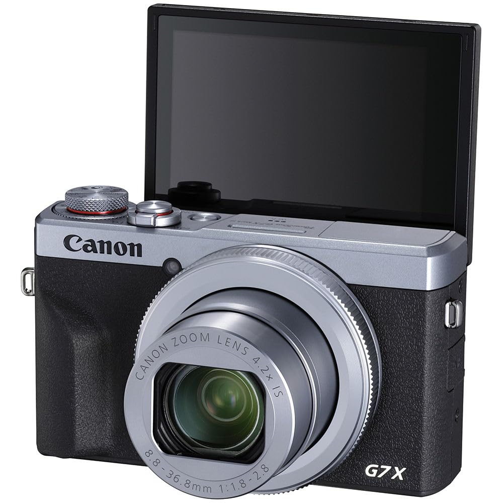 Amazon.com: Canon 佳能PowerShot G7 X Mark III 數位相機(銀色