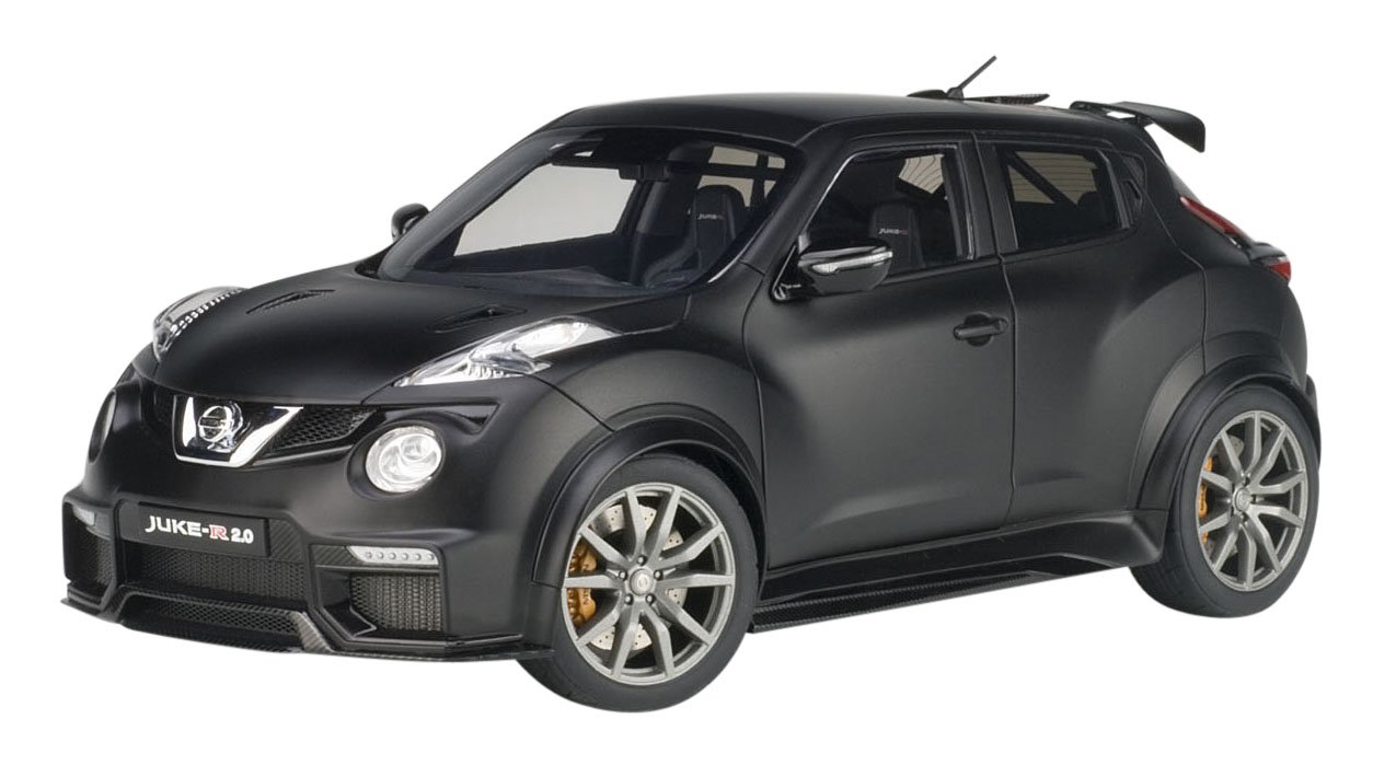 Amazon | AUTOart 1/18 日産 ジュークR 2.0 マット・ブラック 完成品