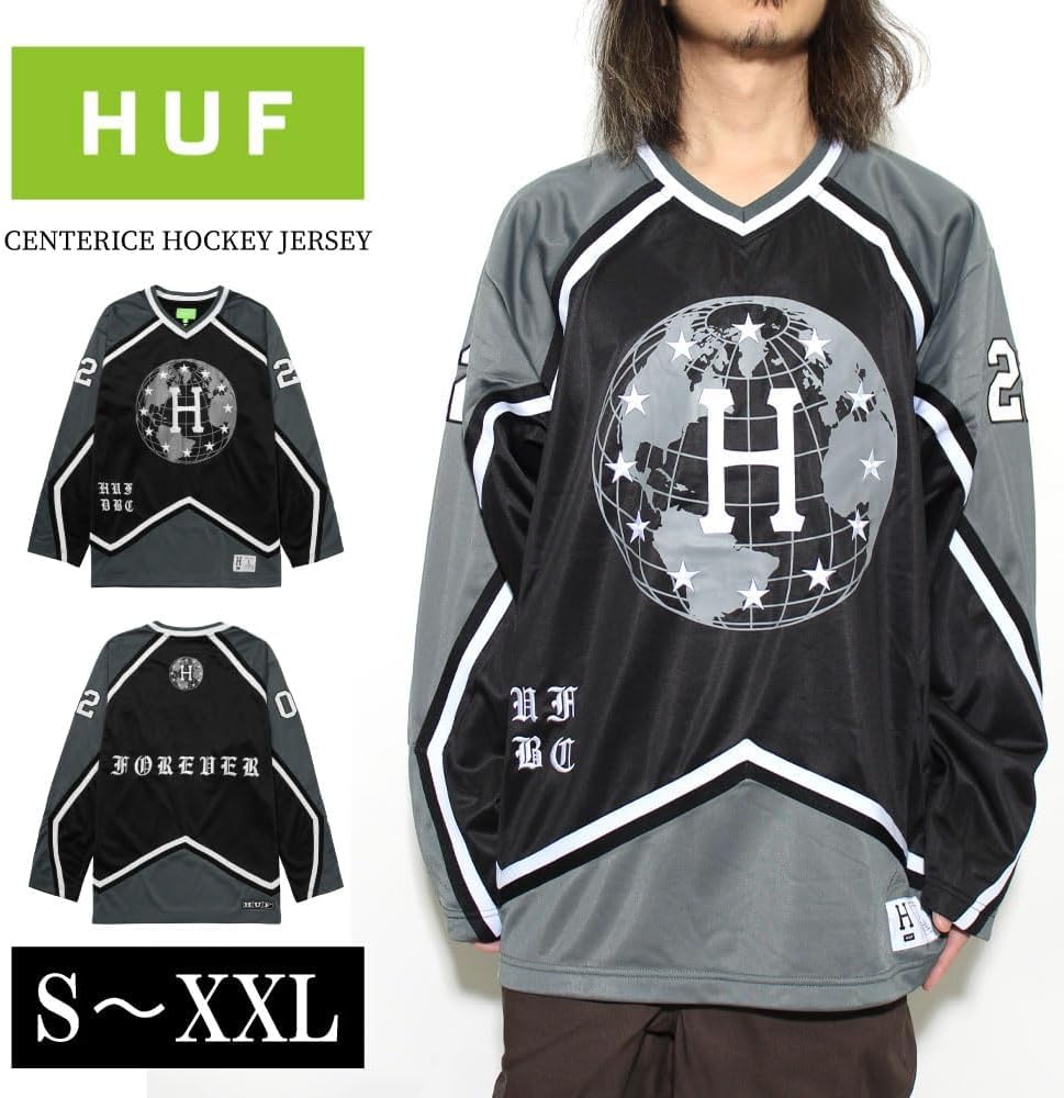 Amazon | [ハフ] 20周年モデル CENTER ICE HOCKEY JERSEY ホッケー